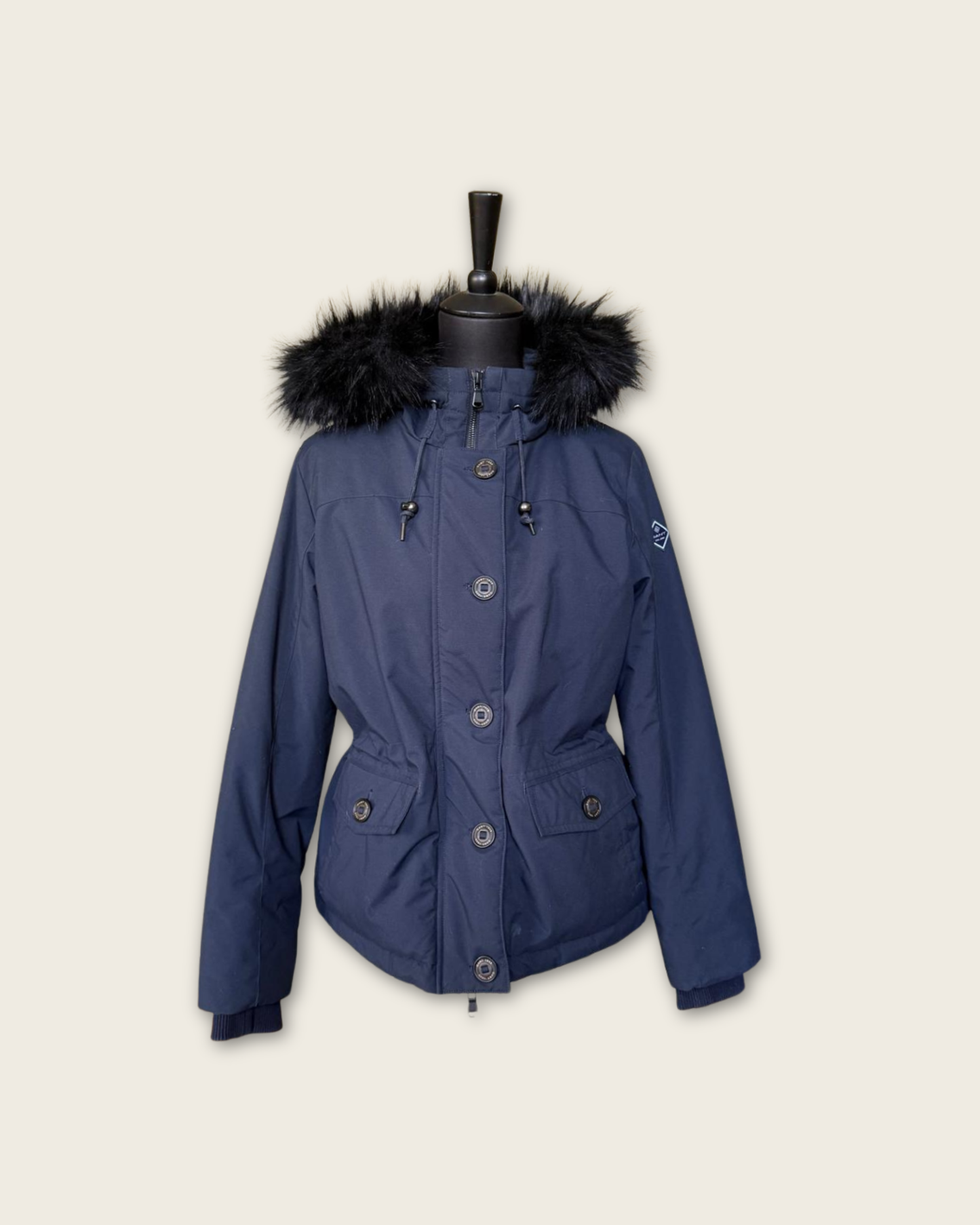 GANT - MANTEAU BLEU MARINE T.M