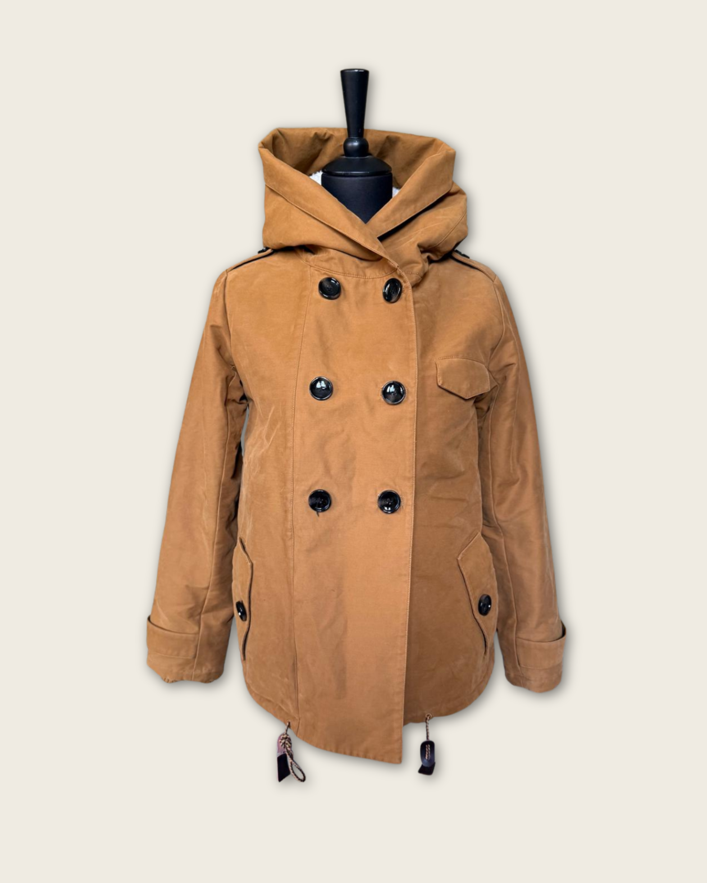 SESSUN - MANTEAU SANDISSON CAMEL T.S