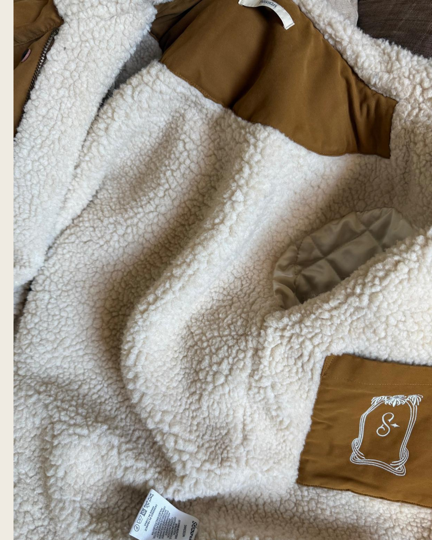 SESSUN - MANTEAU SANDISSON CAMEL T.S