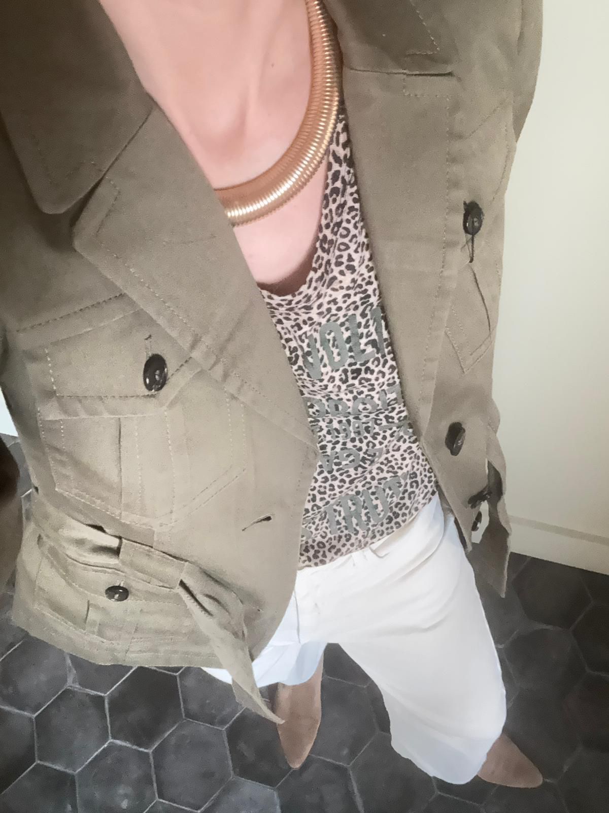 ZADIG & VOLTAIRE - T-SHIRT LEOPARD T.S
