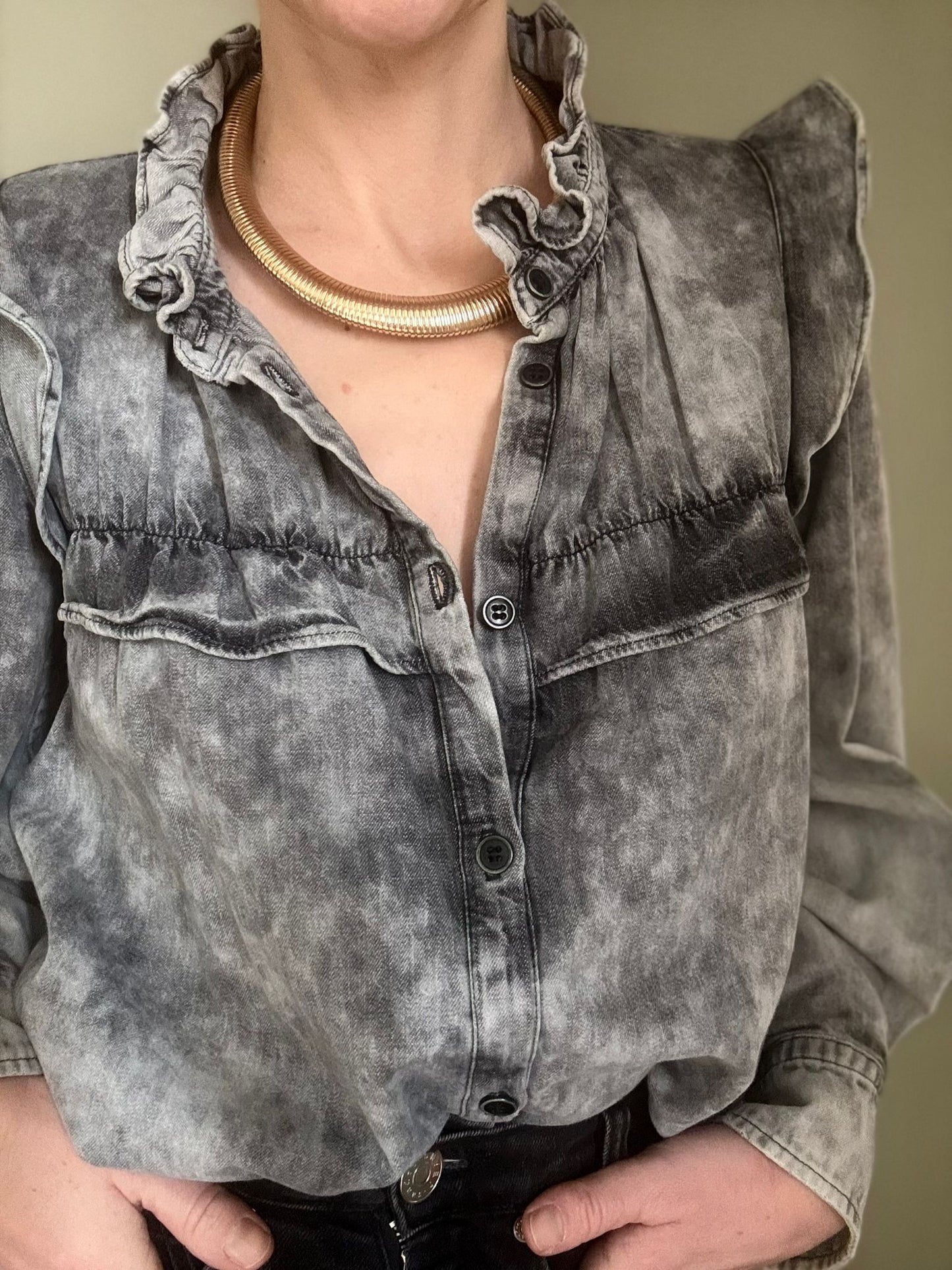 ISABEL MARANT ETOILE - BLOUSE IDETY T.36