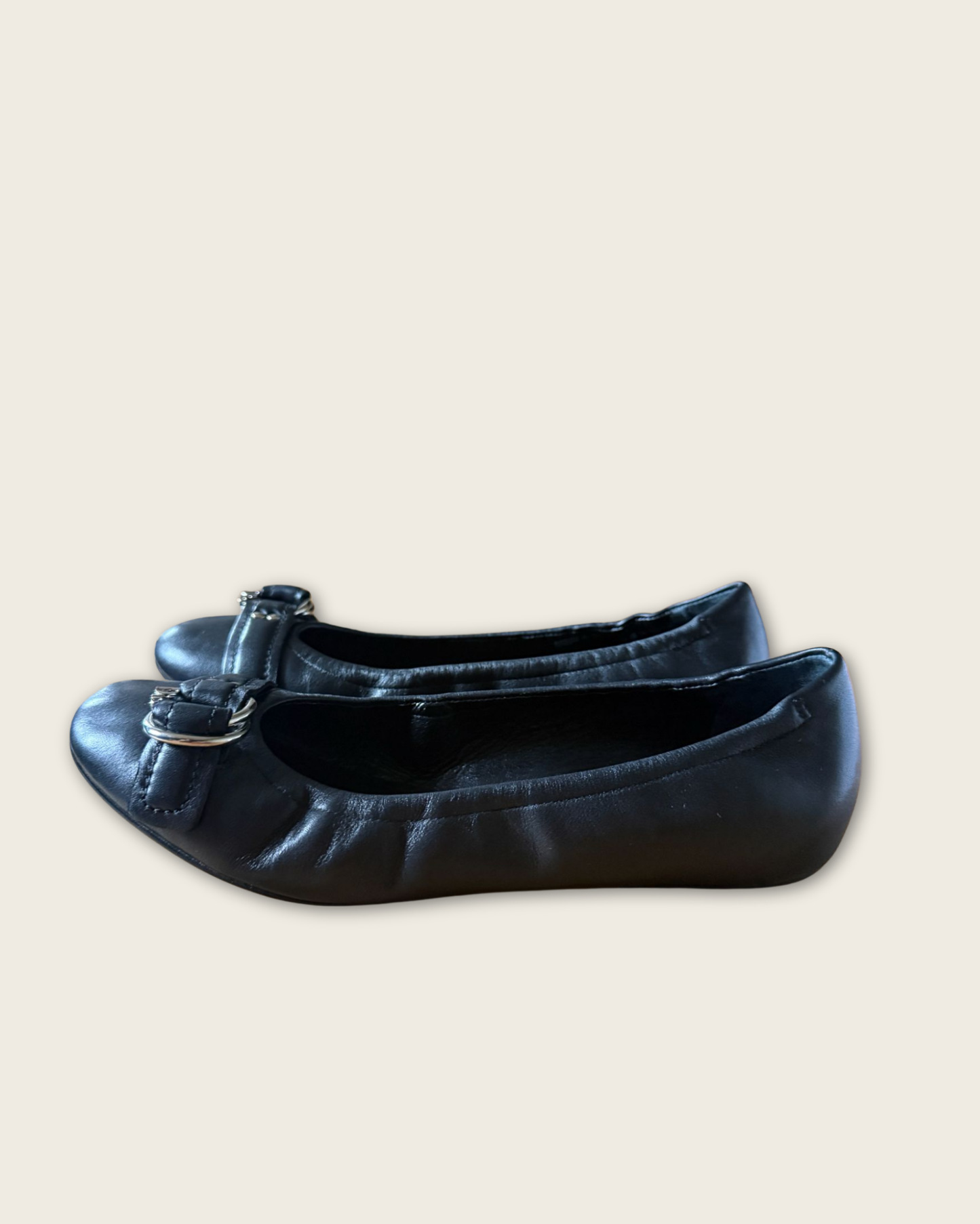 DIOR - BALLERINES CUIR URBAN P.36,5