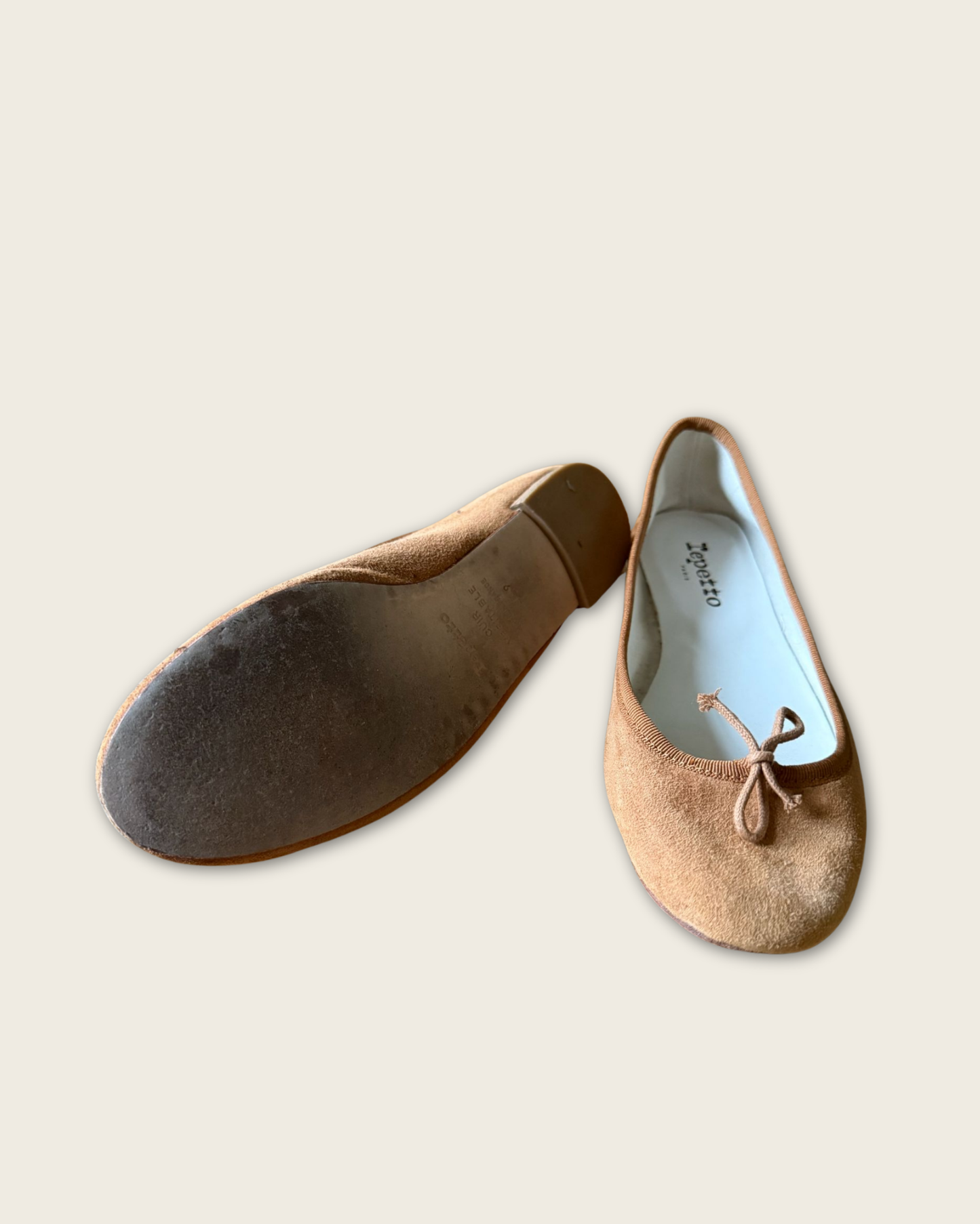 REPETTO - BALLERINES CAMEL P.38