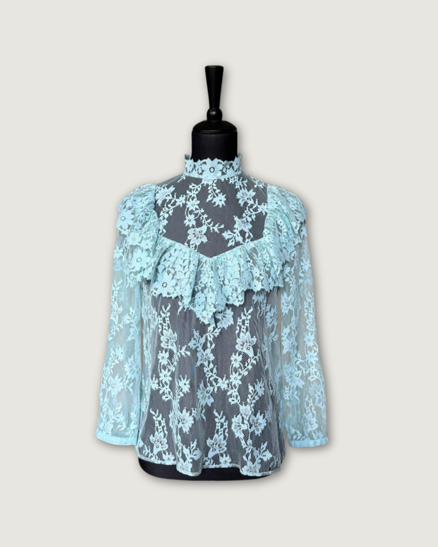 CLAUDIE PIERLOT - BLOUSE DENTELLE T.36