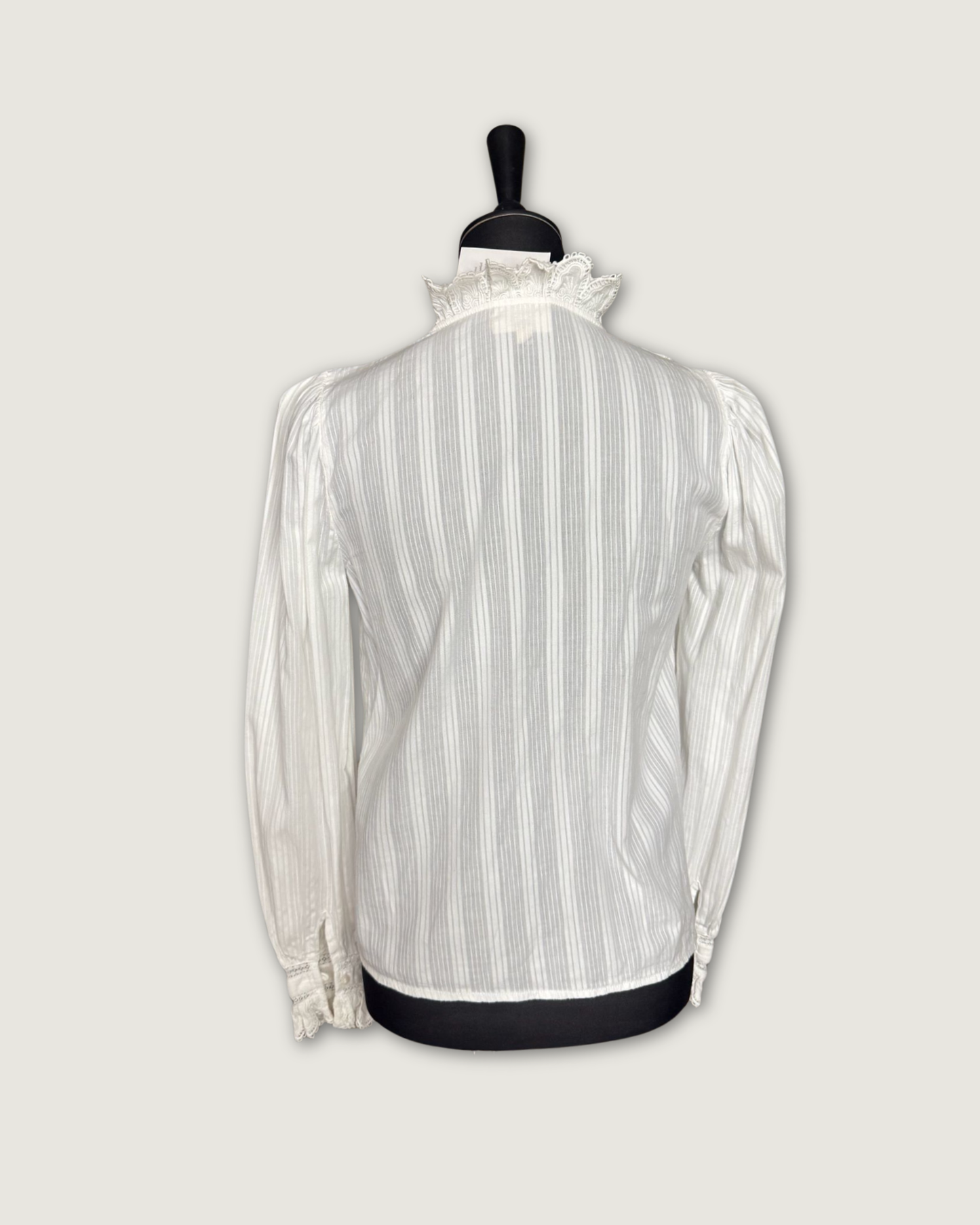 SEZANE - CHEMISIER BLANC 100% COTON T.36