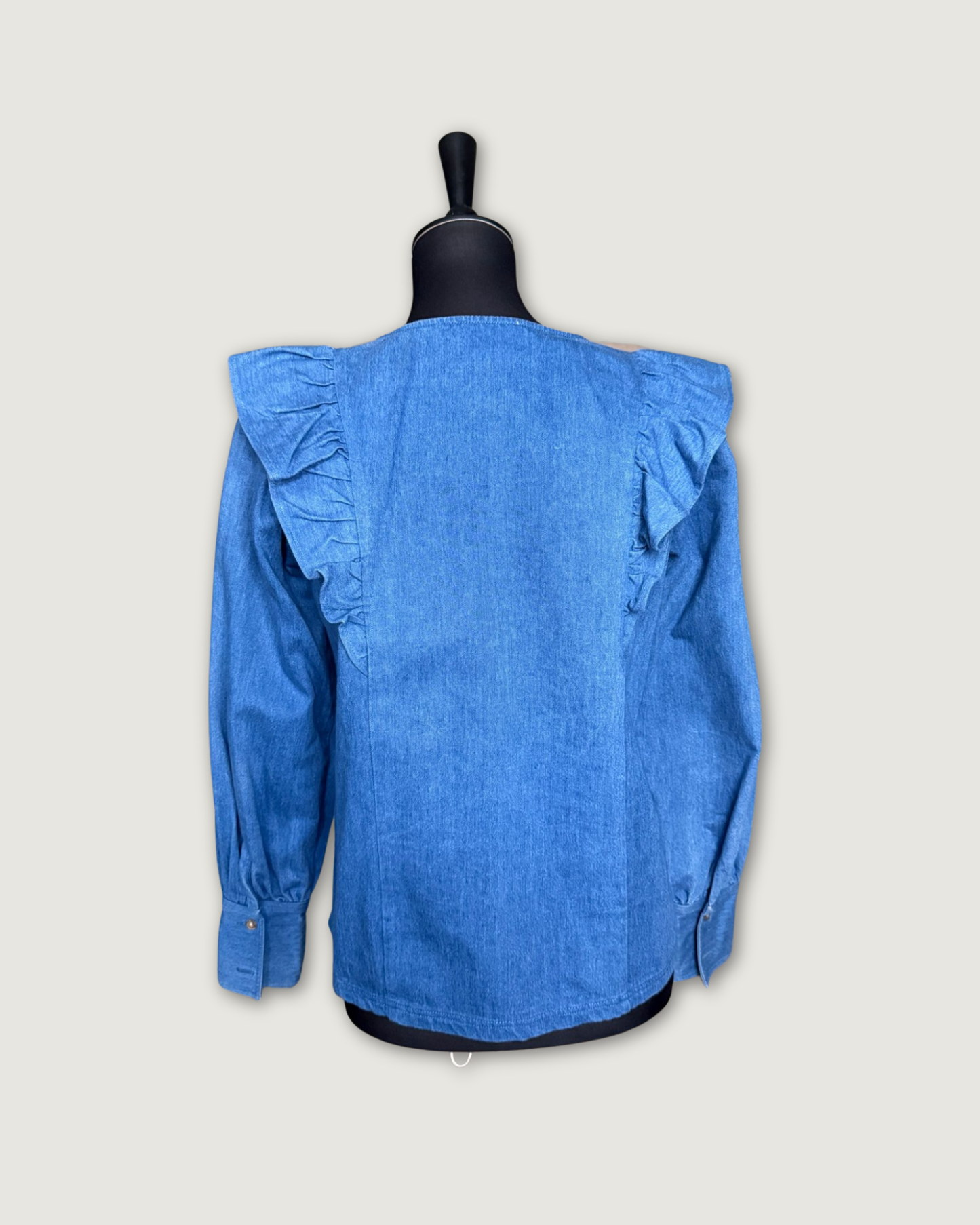 SEZANE - BLOUSE EN DENIM T.36