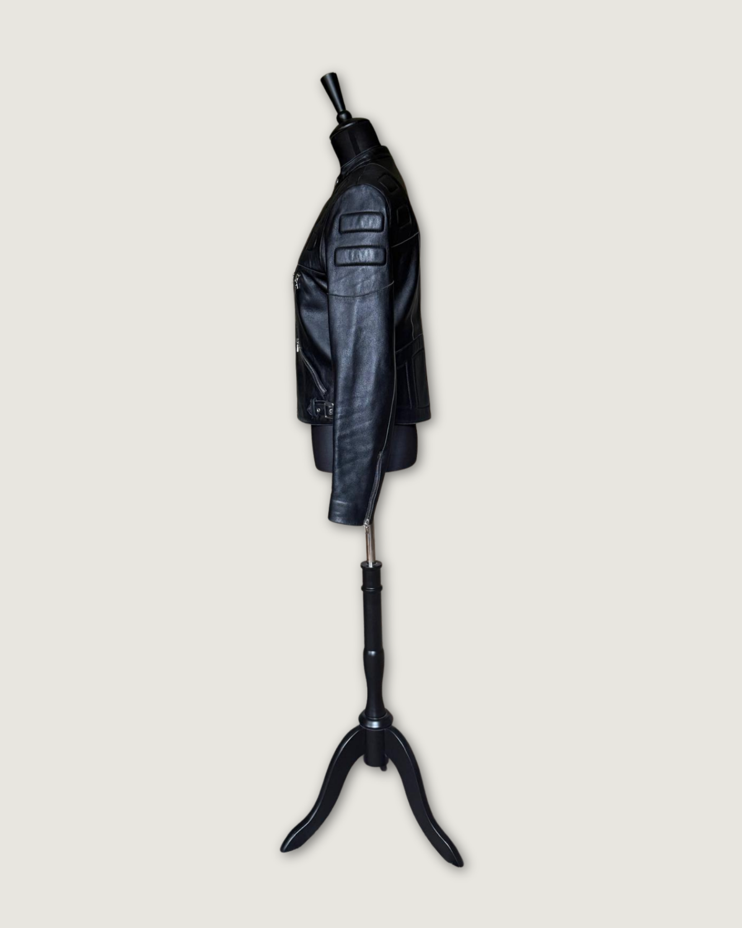 SANDRO - VESTE CUIR T.3