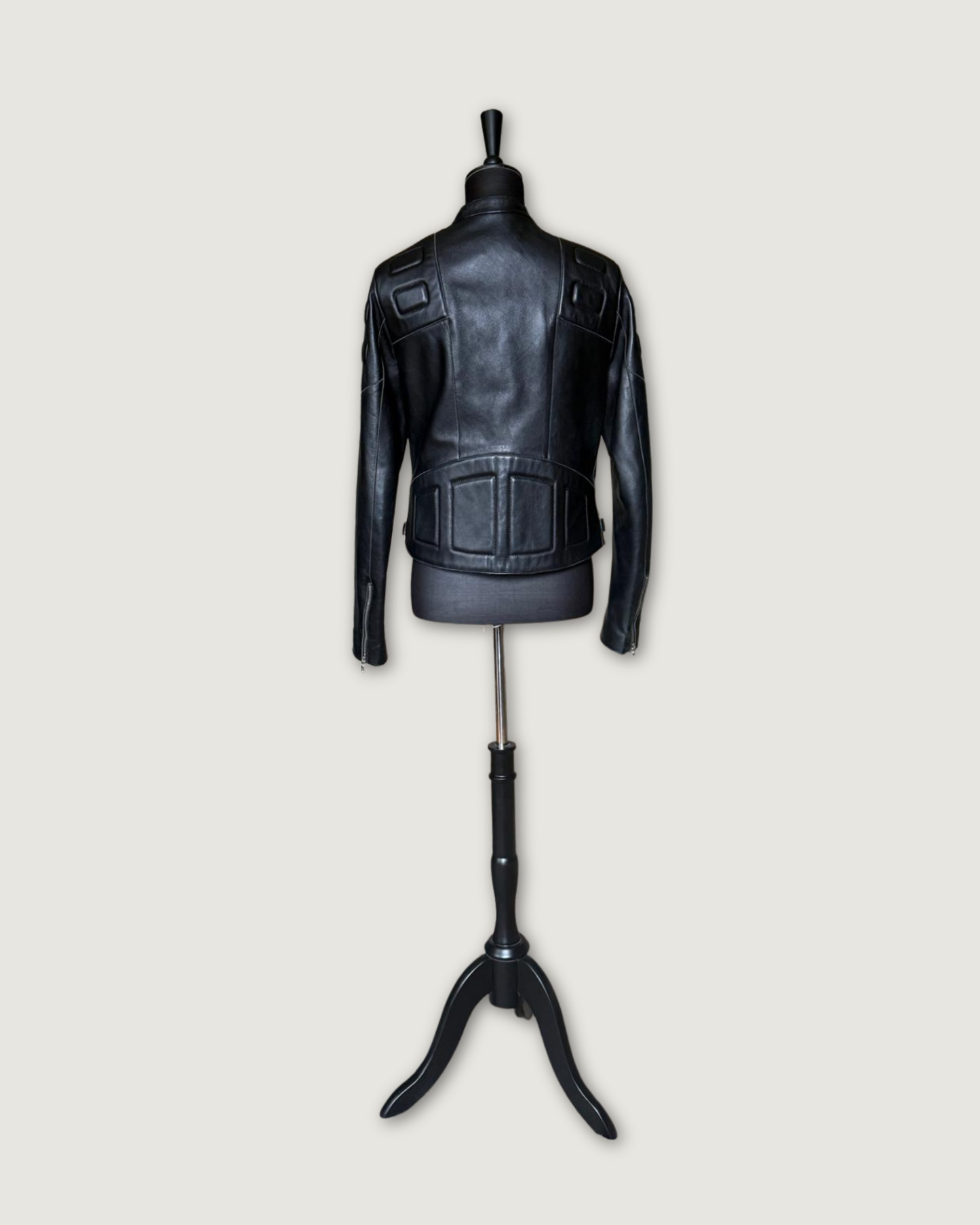 SANDRO - VESTE CUIR T.3