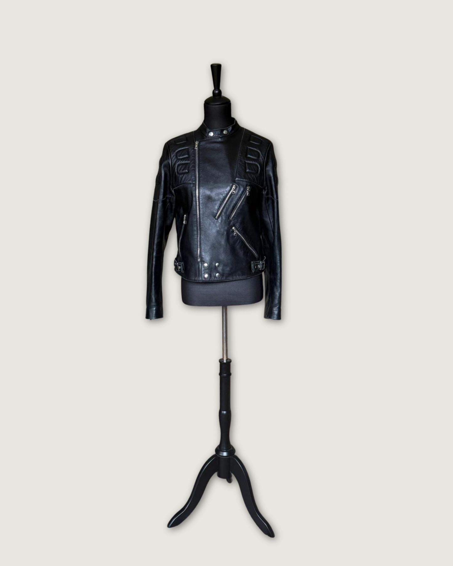 SANDRO - VESTE CUIR T.3