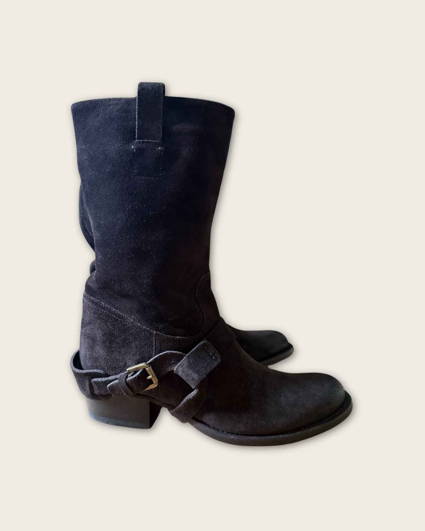 RALPH LAUREN - BOTTES CAVALIERES MARRON P.37