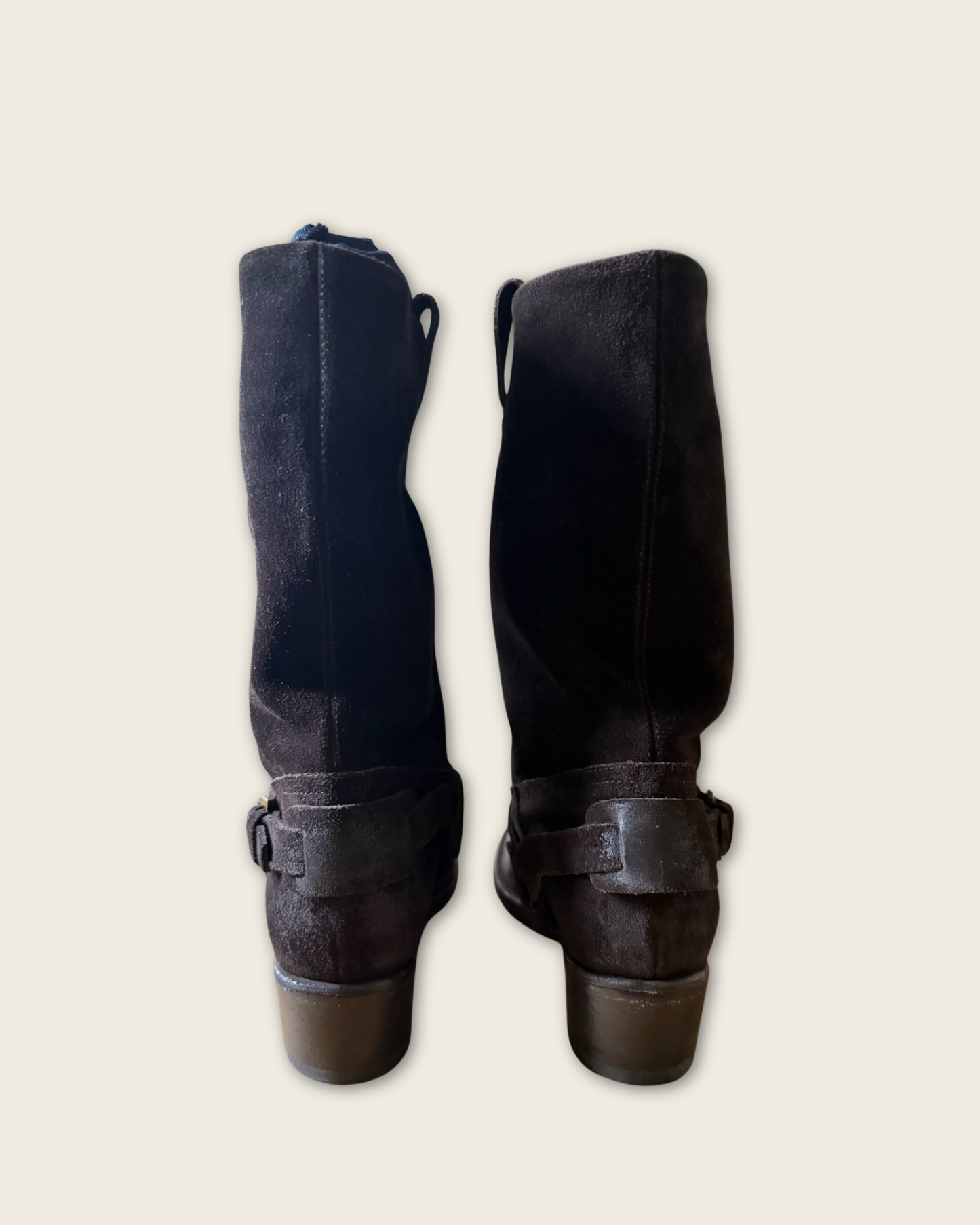 RALPH LAUREN - BOTTES CAVALIERES MARRON P.37