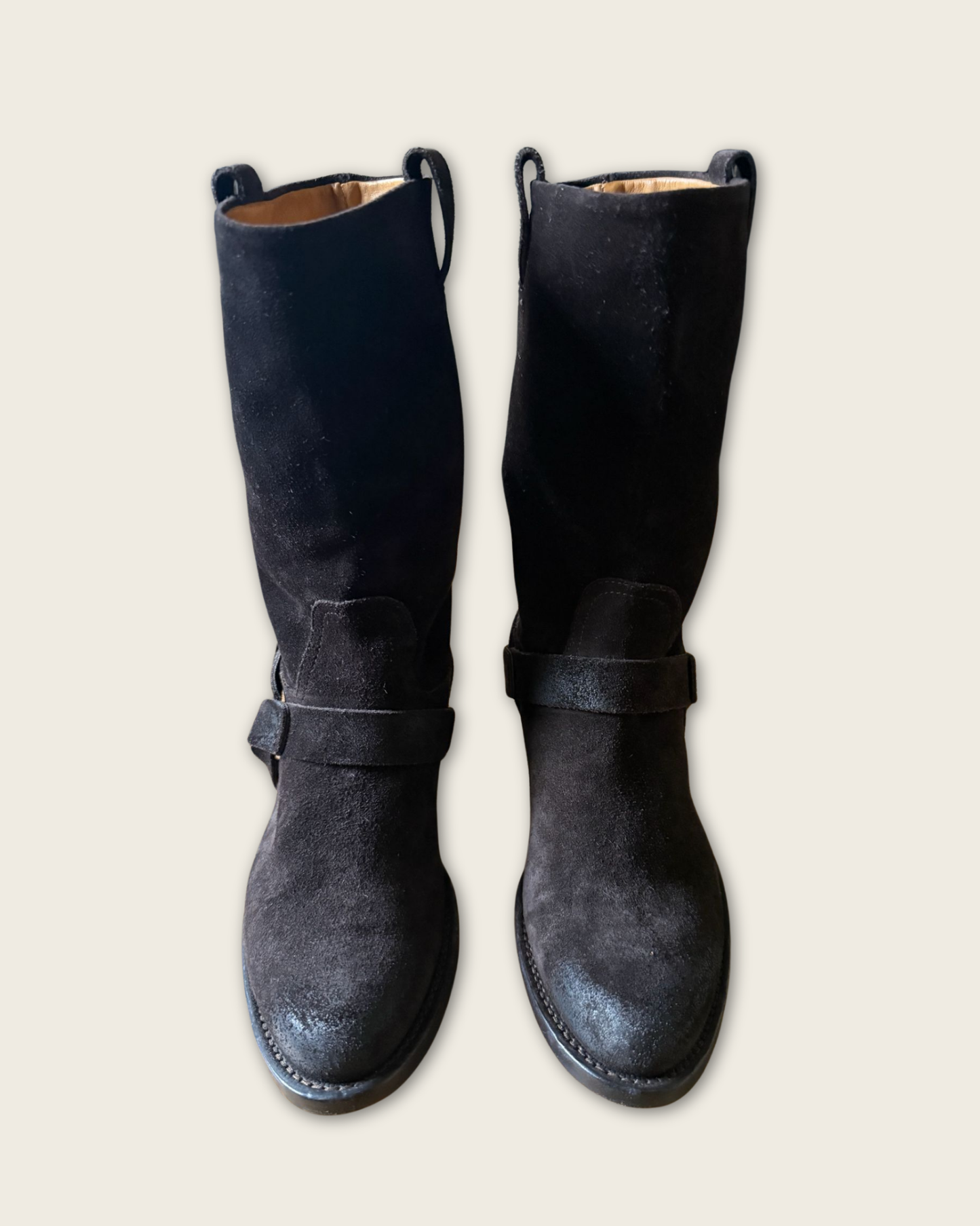 RALPH LAUREN - BOTTES CAVALIERES MARRON P.37