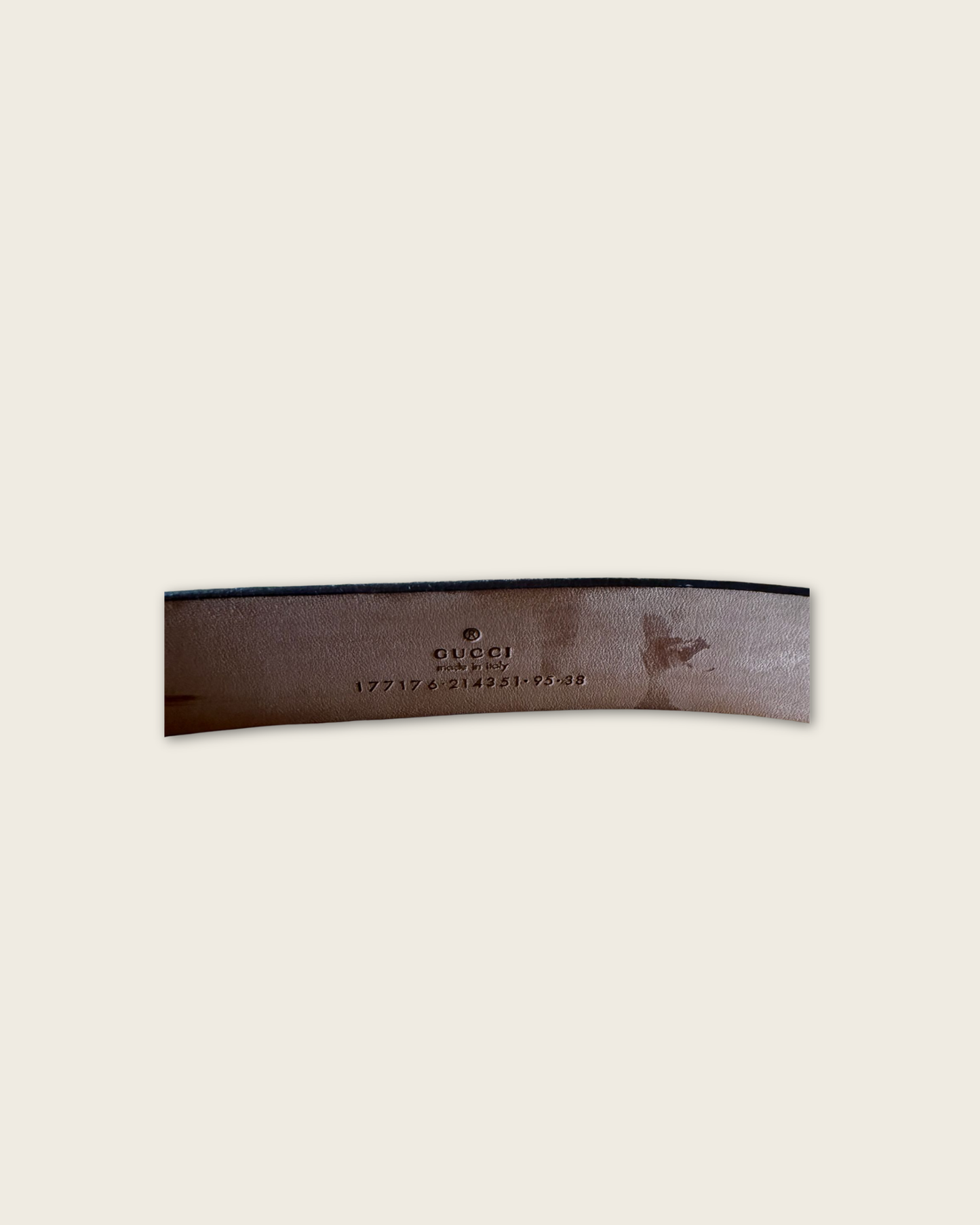 GUCCI - CEINTURE NOIRE T.95