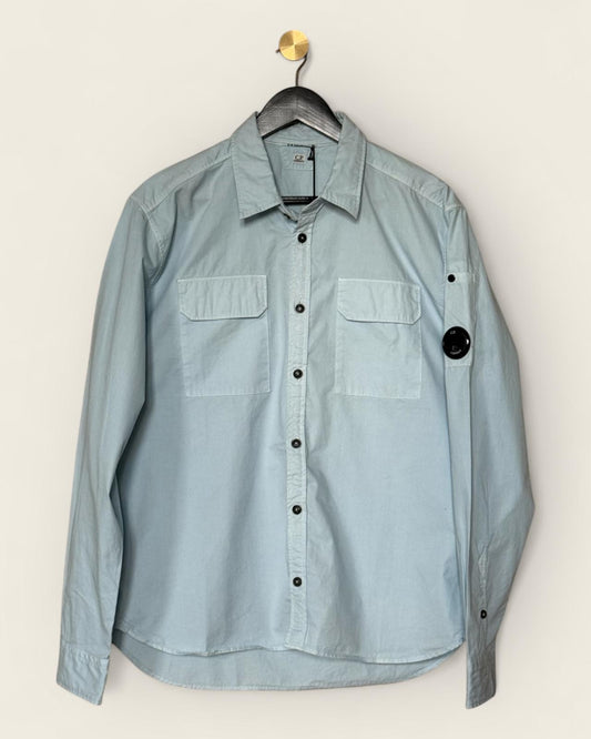 C.P. COMPANY - CHEMISE BLEUE HOMME T.L