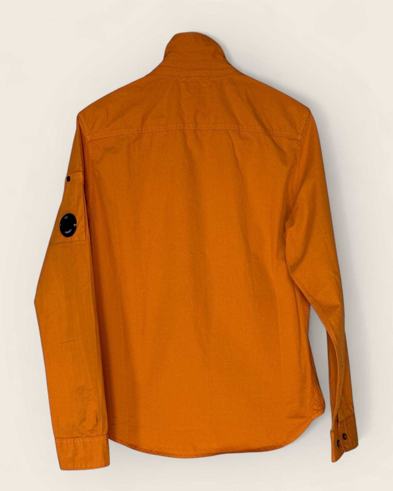 C.P. COMPANY - CHEMISE ZIPEE ORANGE HOMME T.M