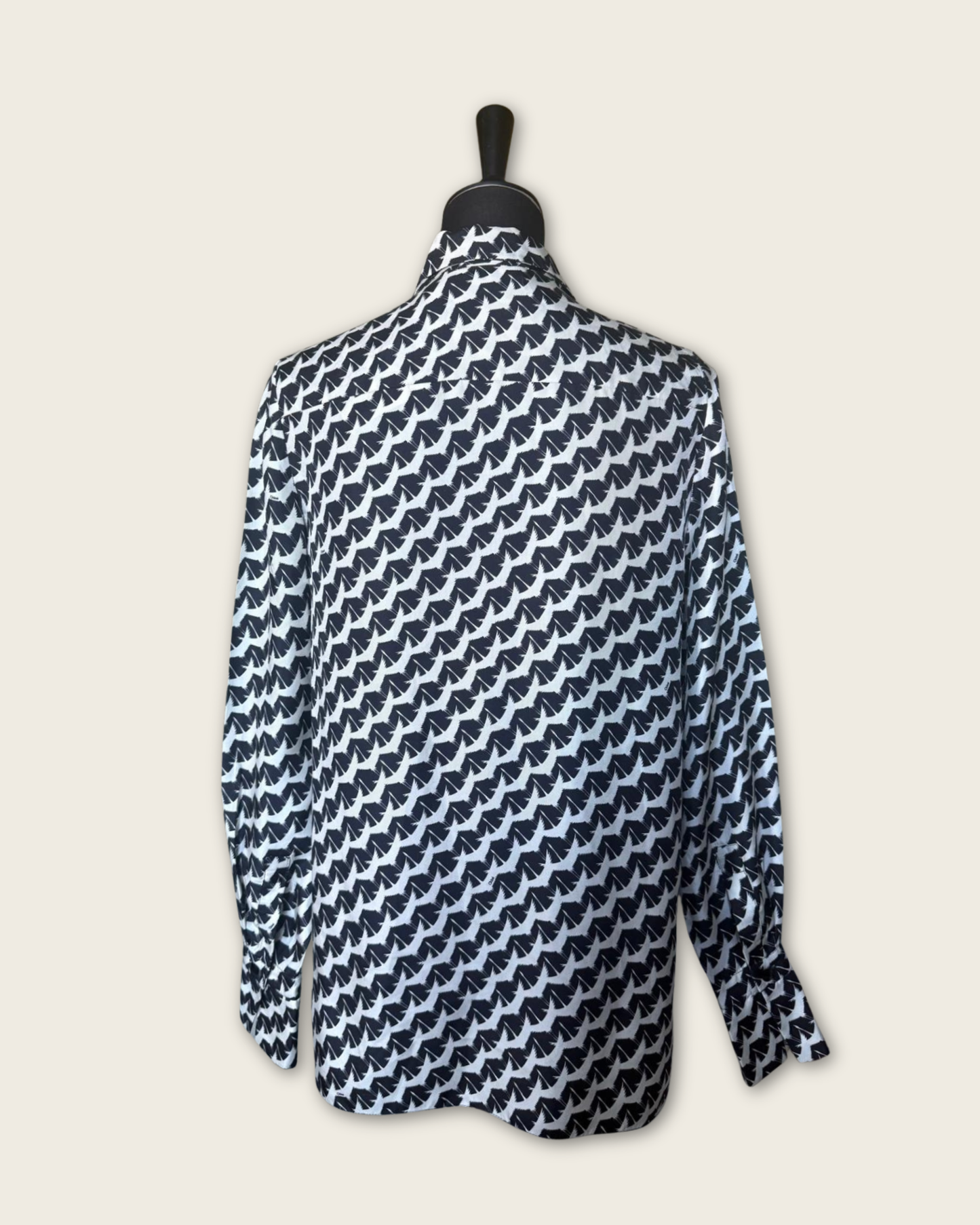 CHLOE - CHEMISIER 100% SOIE T.36