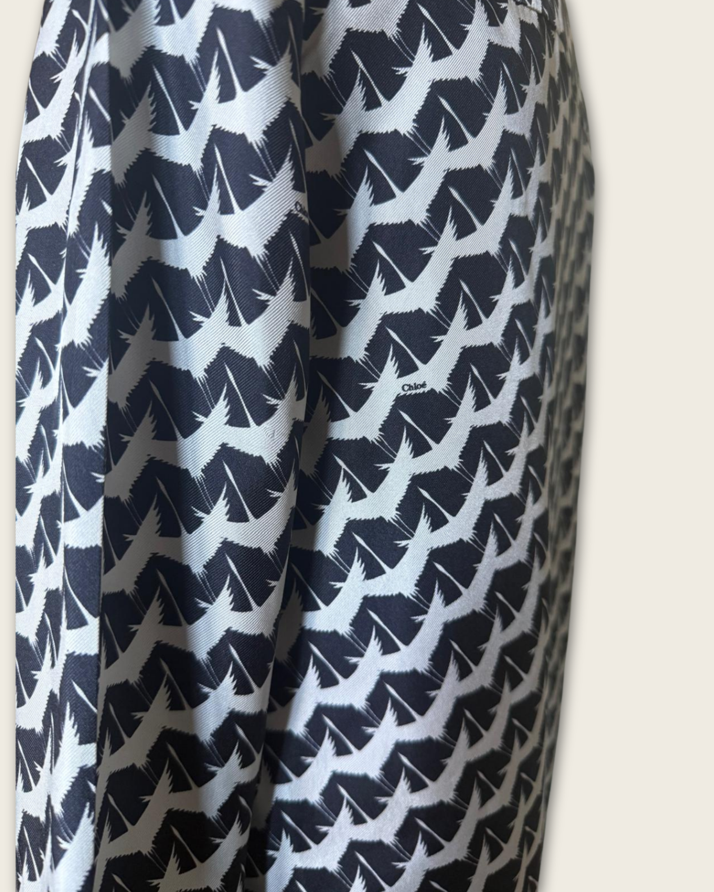 CHLOE - CHEMISIER 100% SOIE T.36