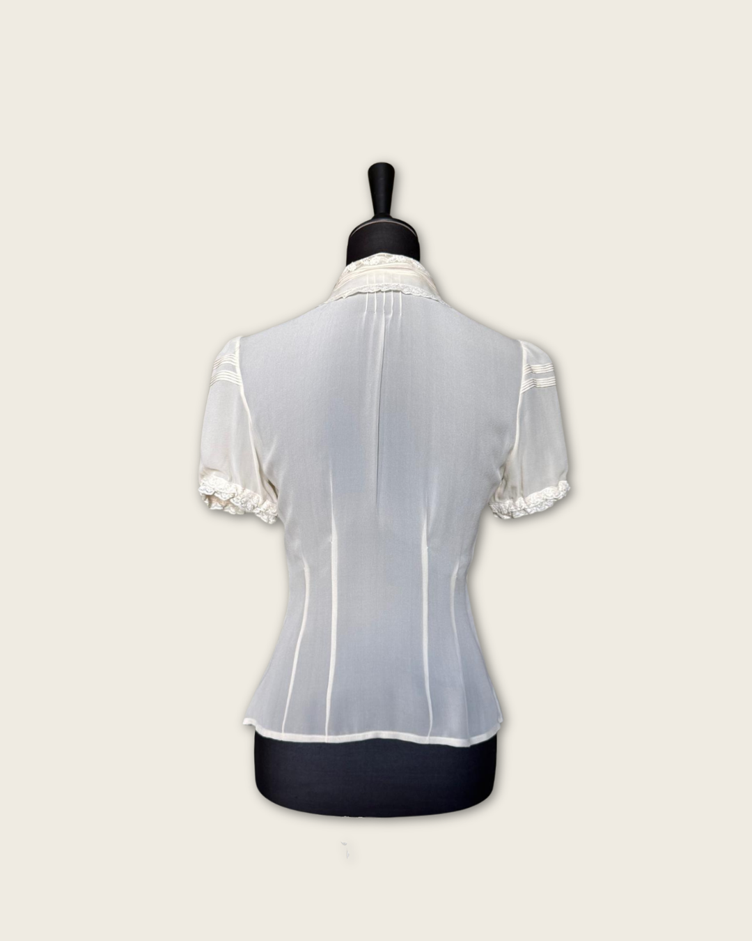 RALPH LAUREN - CHEMISIER SOIE T.34