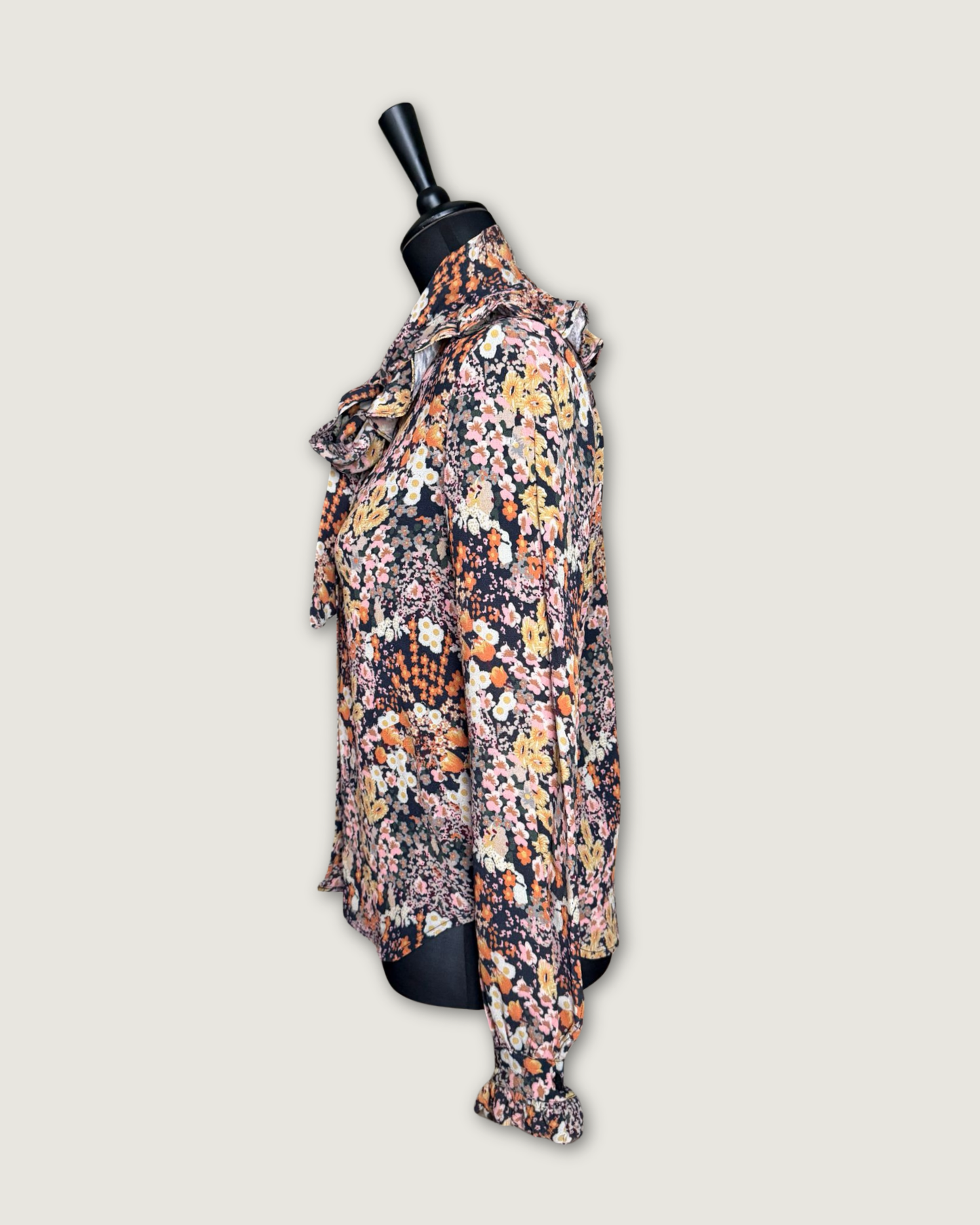 LAURENCE BRAS - CHEMISIER IMPRIME FLORAL T.0