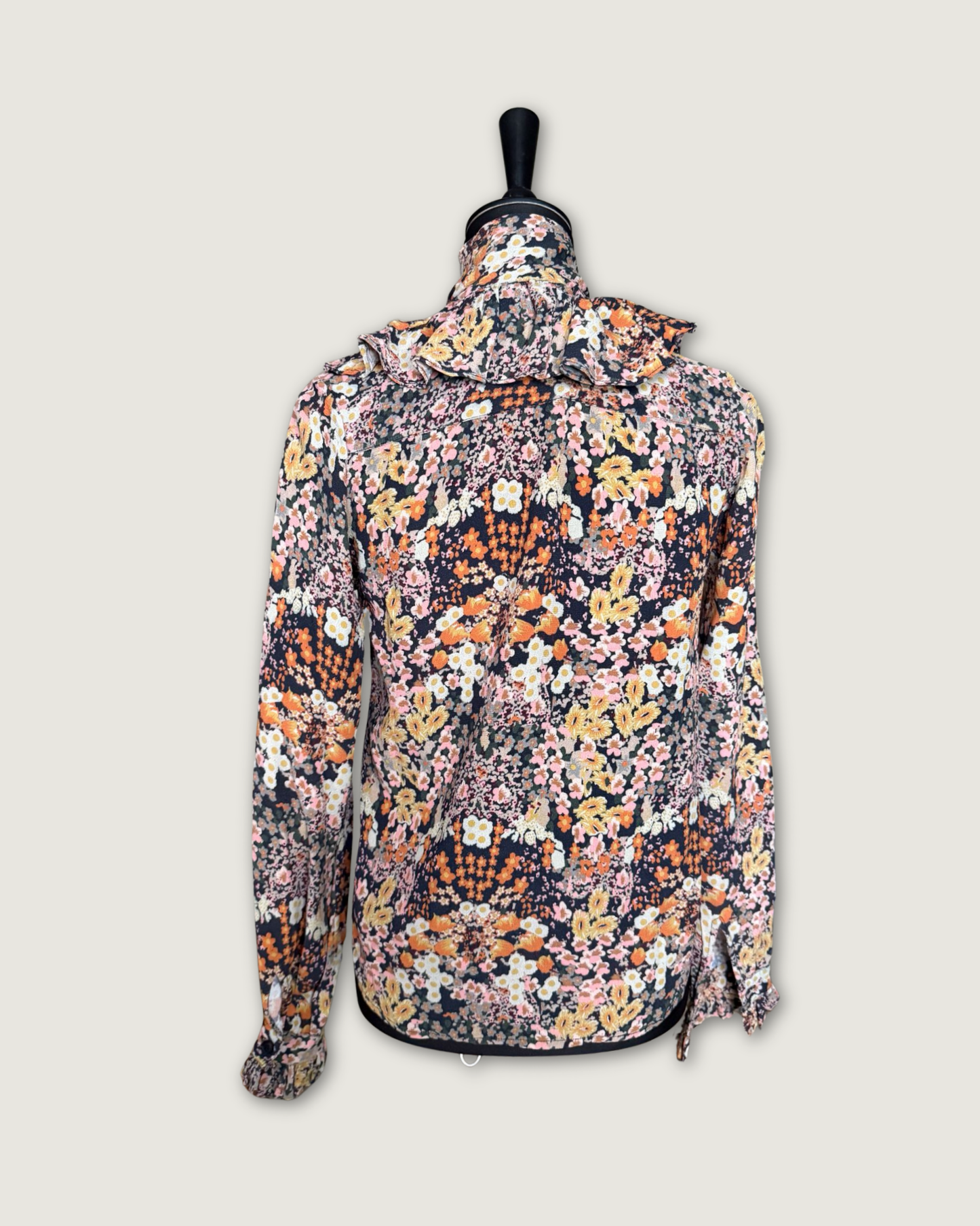 LAURENCE BRAS - CHEMISIER IMPRIME FLORAL T.0