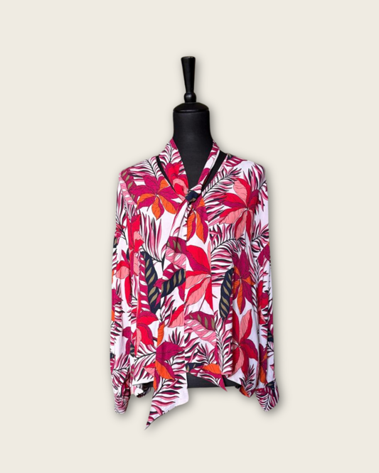 ZAPA - CHEMISIER BRUNE T.40