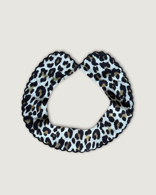 CLAUDIE PIERLOT - COL CLAUDINE LEOPARD