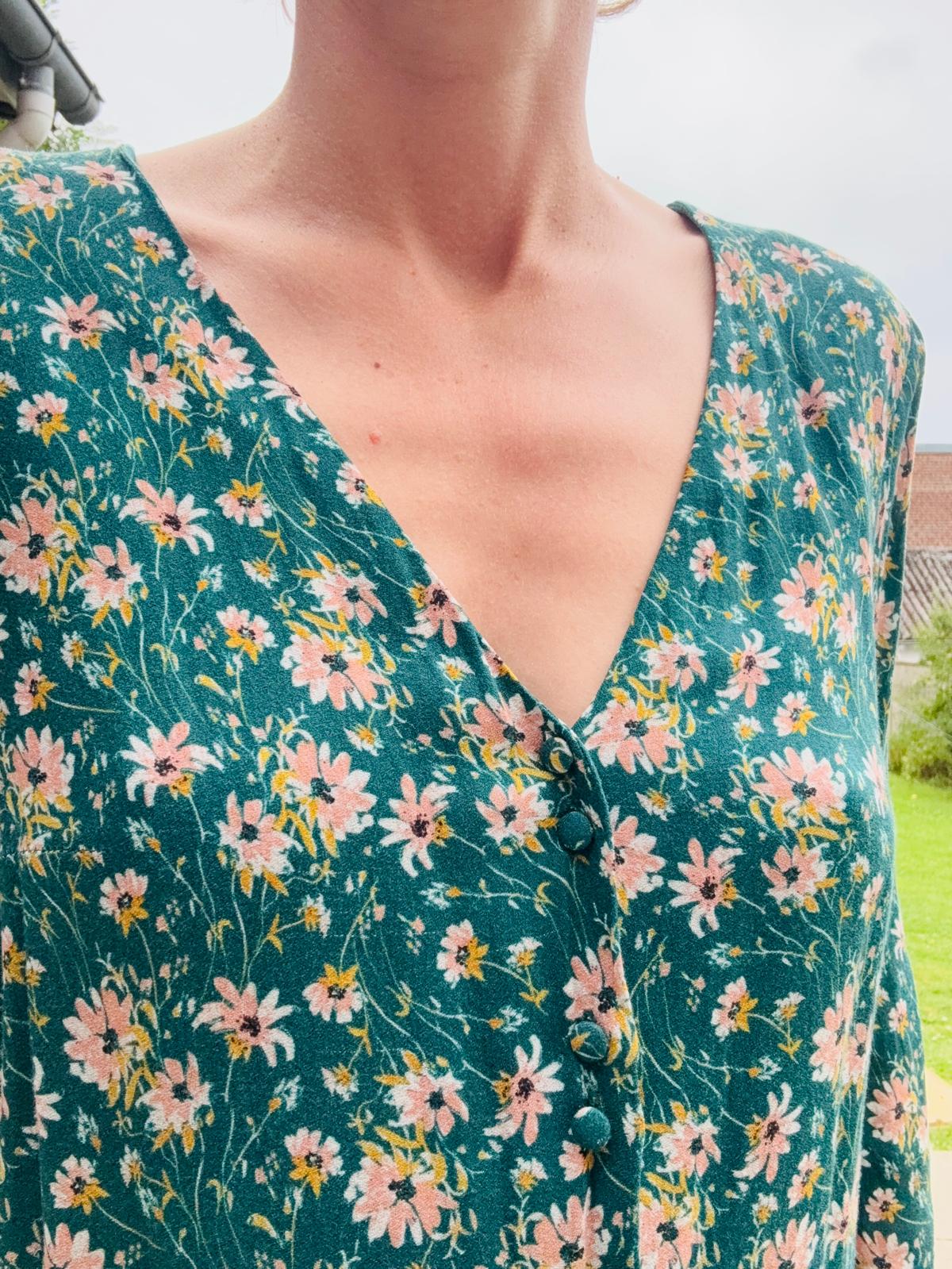 SEZANE - ROBE FLEURIES T.36