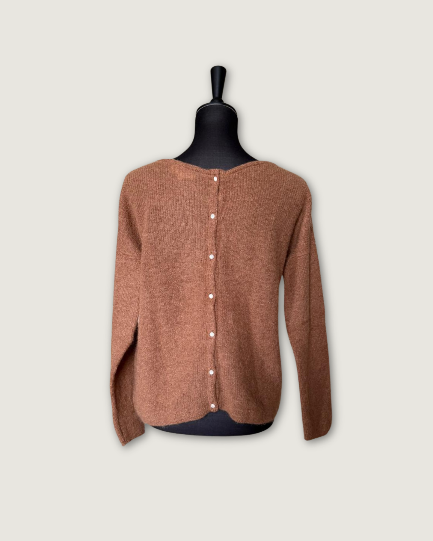 SEZANE - GILET GASPARD CAMEL T.M