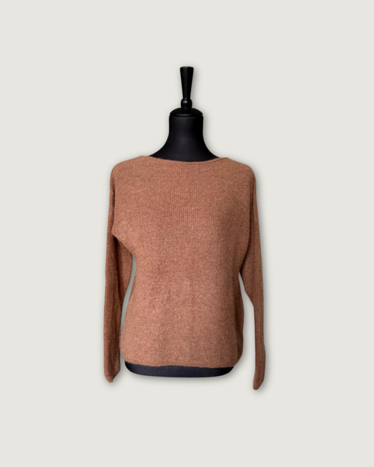 SEZANE - GILET GASPARD CAMEL T.M