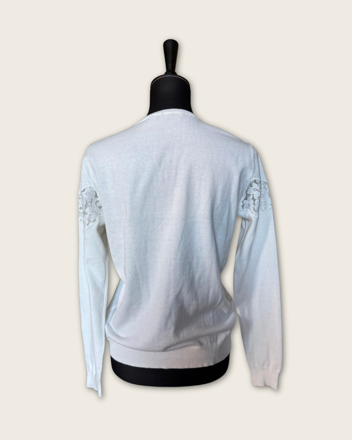 ZAPA - GILET BLANC T.2