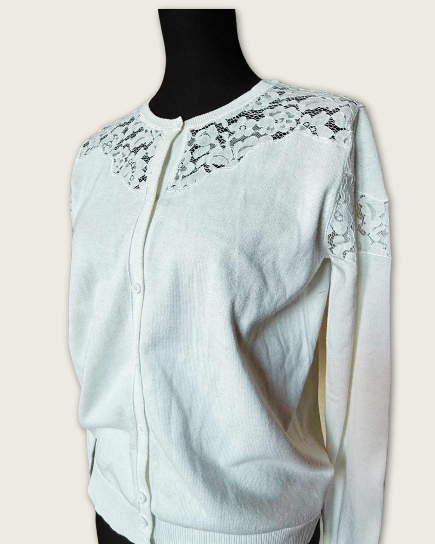 ZAPA - GILET BLANC T.2