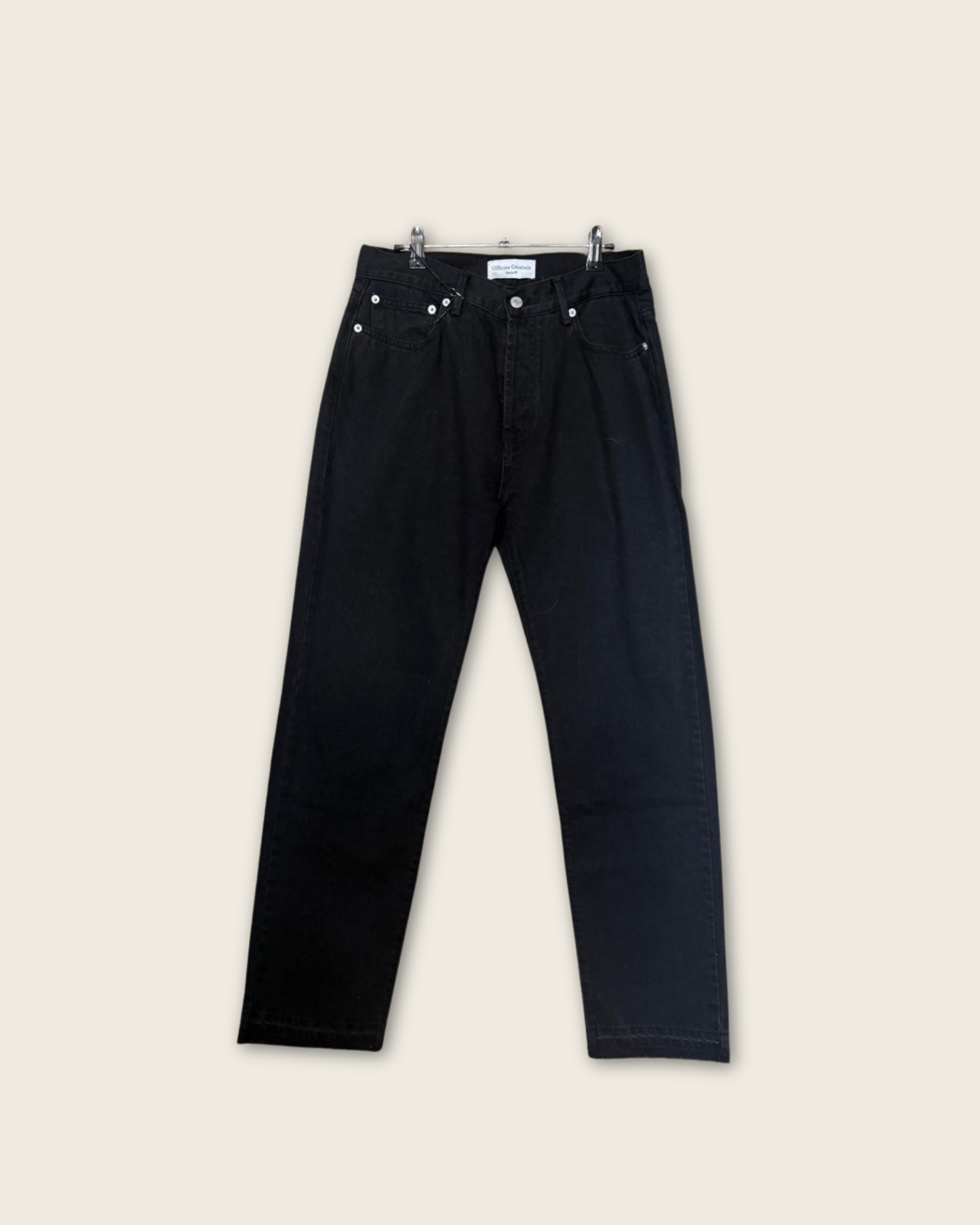 OFFICINE GENERALE - JEAN FEMME NOIR T.30
