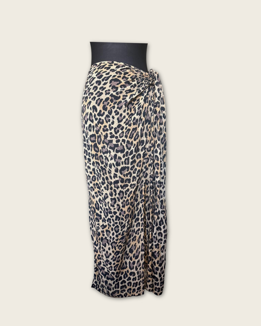 LAURENCE BRAS - JUPE LEOPARD T.40