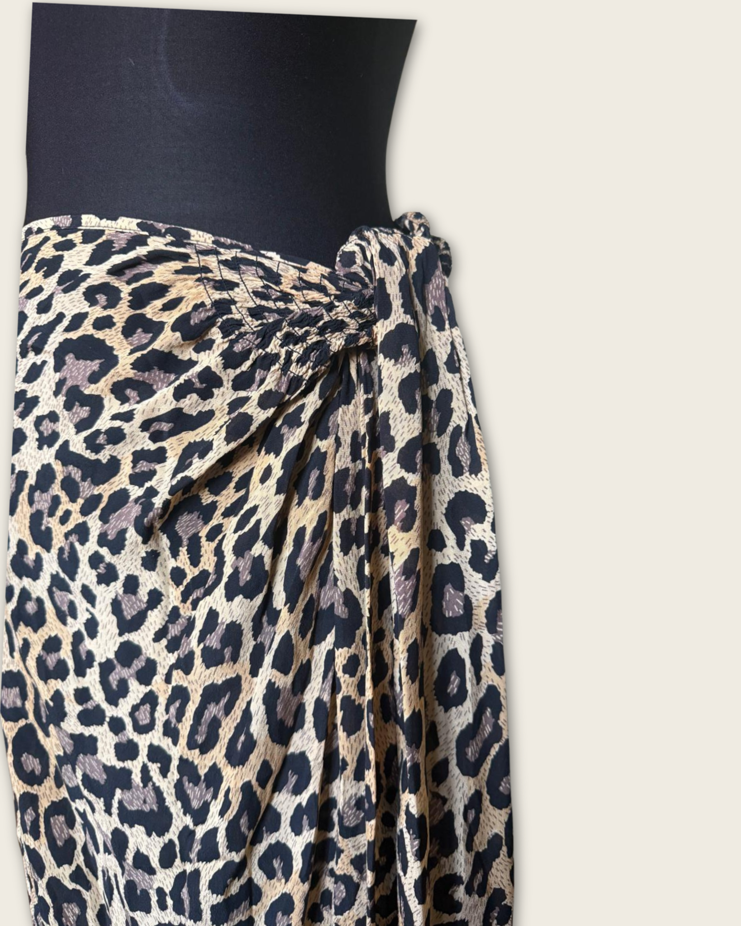 LAURENCE BRAS - JUPE LEOPARD T.40