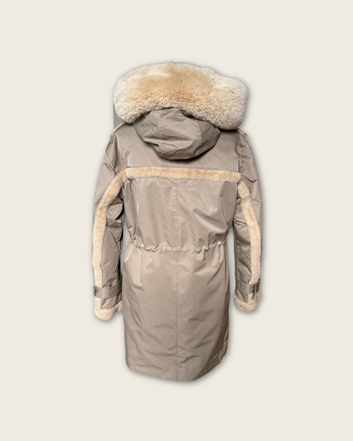 BOUTIQUE INDEPENDANTE - MANTEAU FAUSE FOURRURE T.1