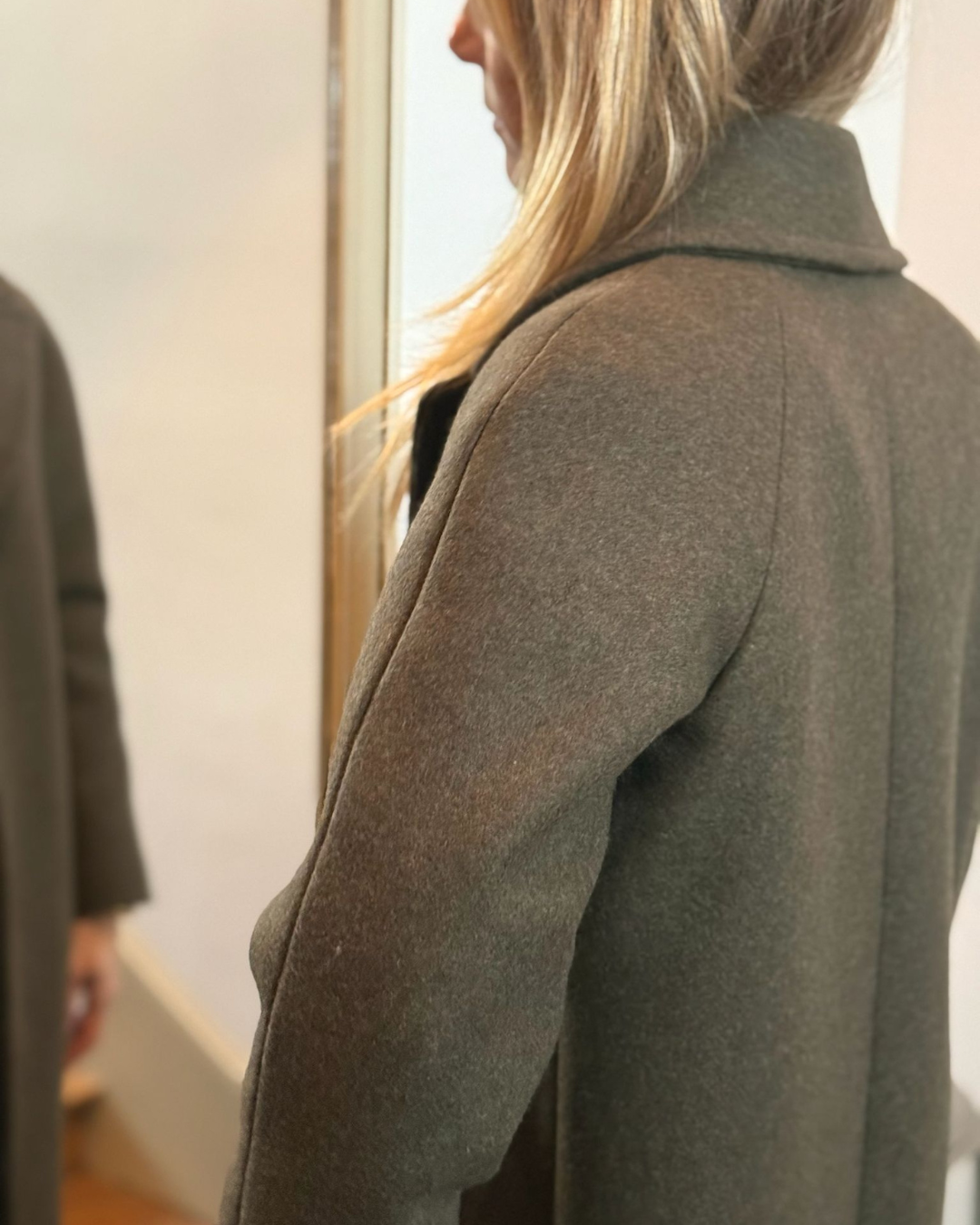 TARA JARMON - MANTEAU EN LAINE T.34