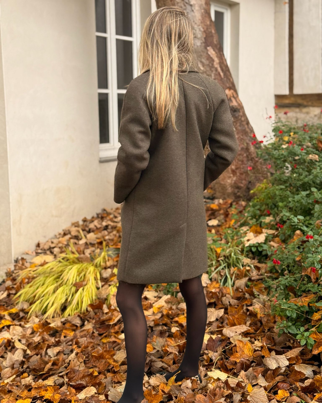 TARA JARMON - MANTEAU EN LAINE T.34