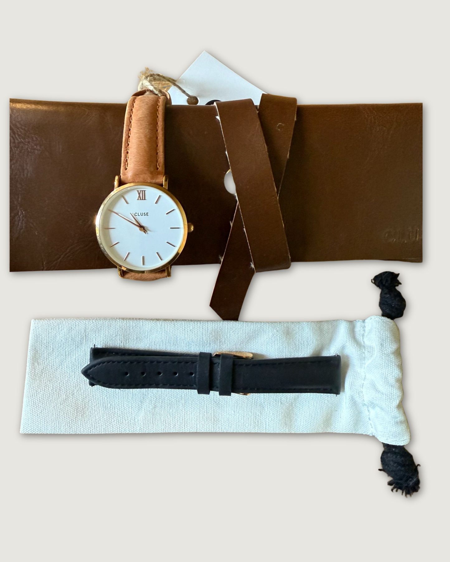 CLUSE - MONTRE AVEC 2 BRACELETS