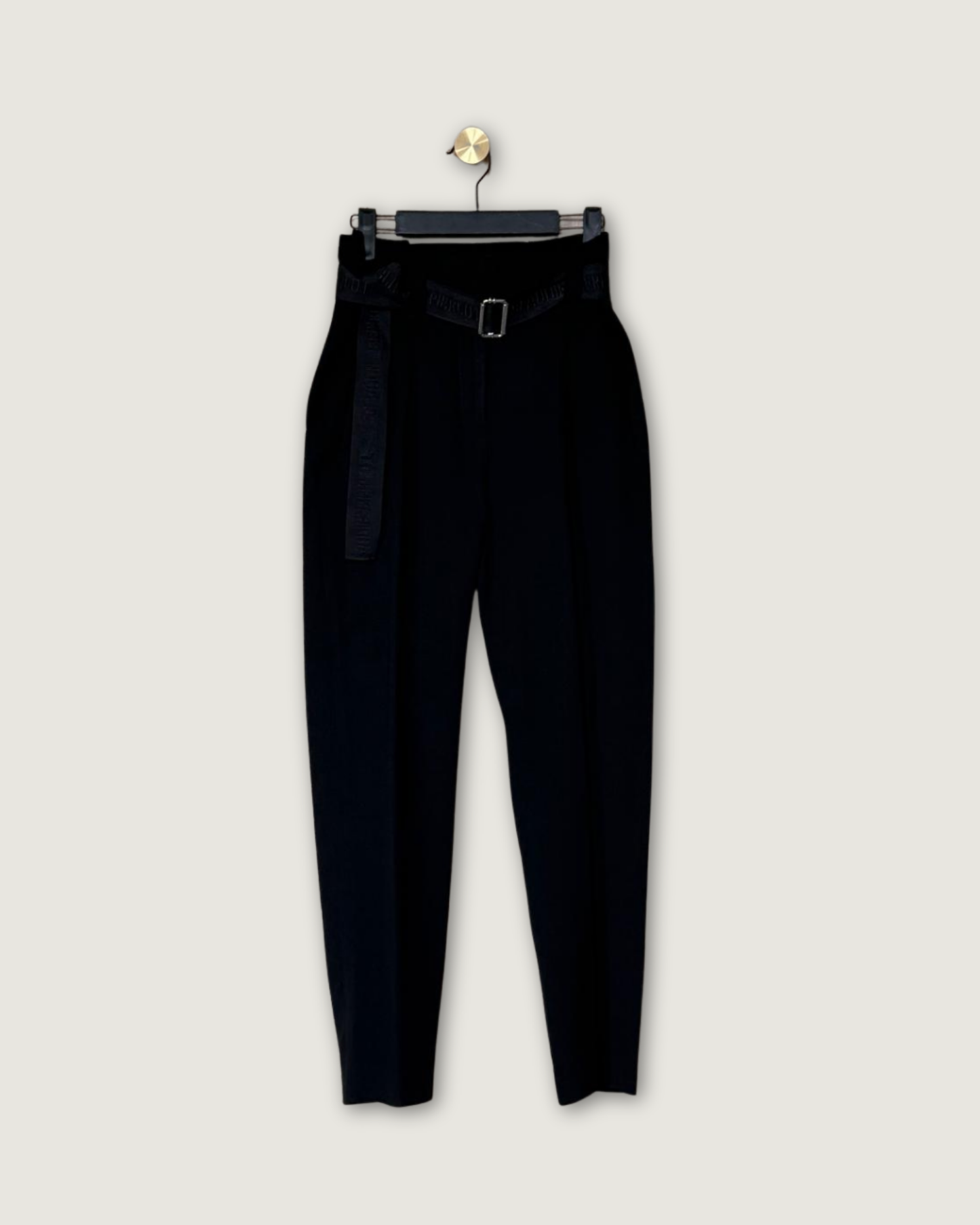 CLAUDIE PIERLOT - PANTALON PINCES NOIR T.36