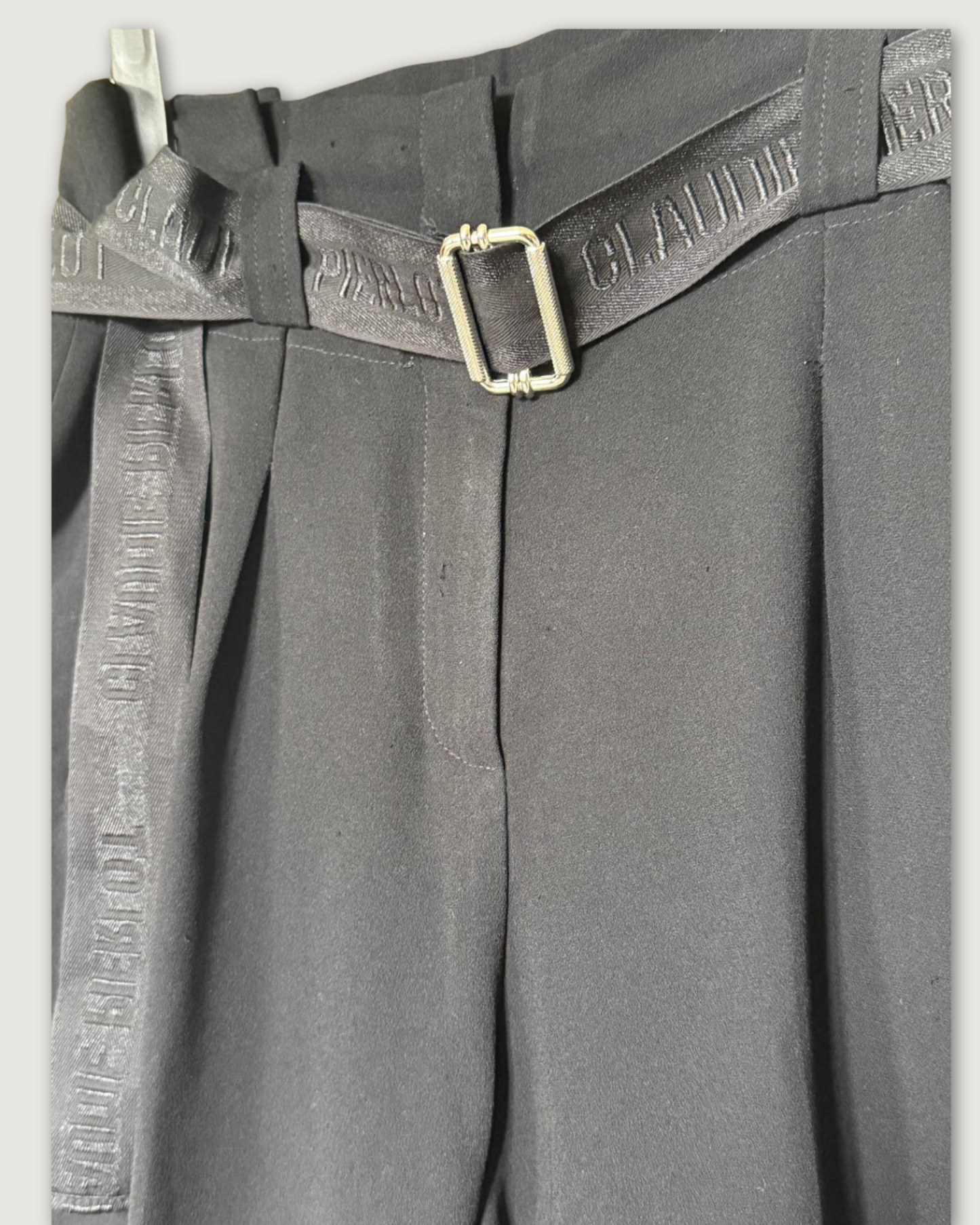 CLAUDIE PIERLOT - PANTALON PINCES NOIR T.36
