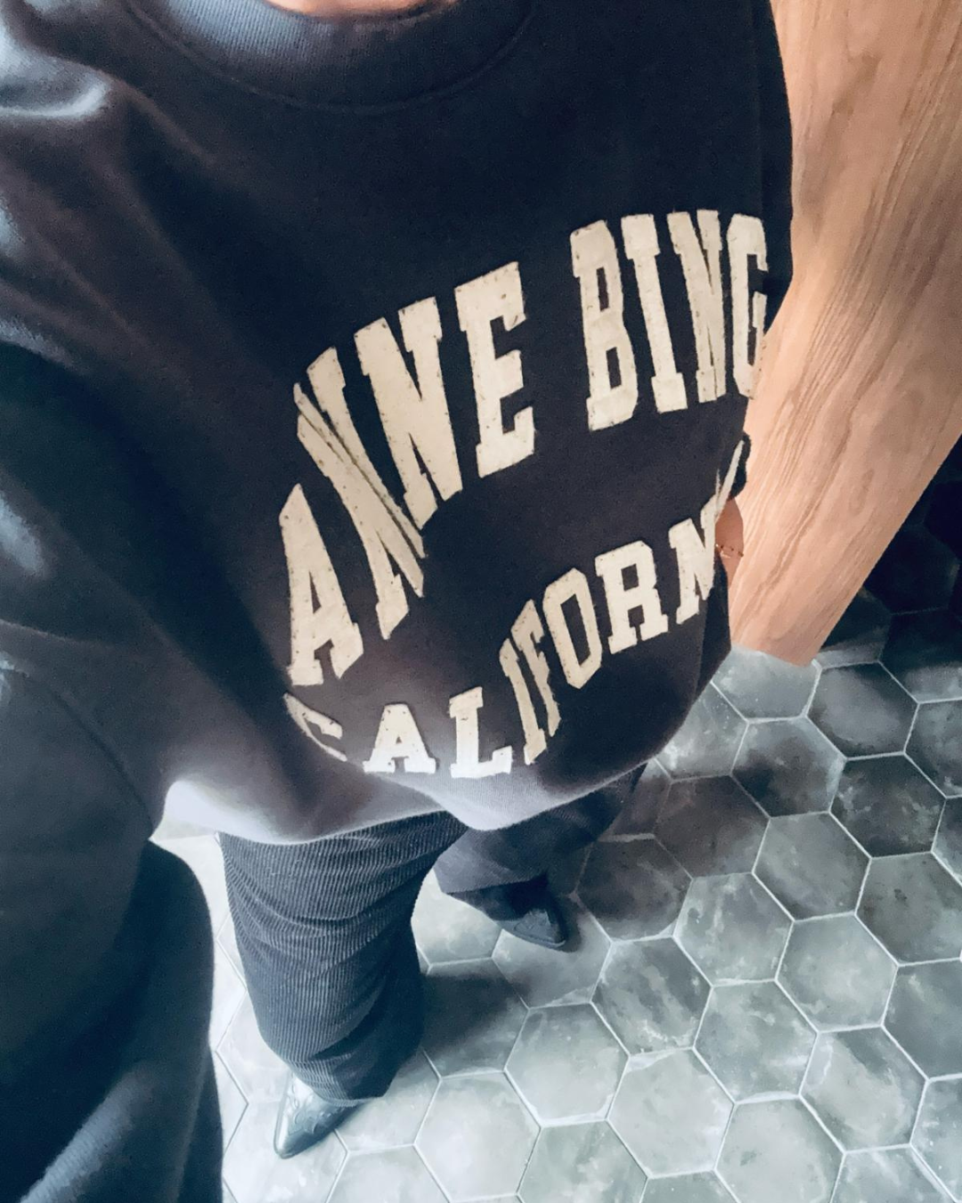 ANINE BING - SWEAT OVERSIZE T.XS