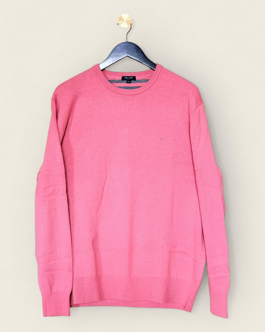 EDEN PARK - PULL ROSE LAINE/COTON T.XL