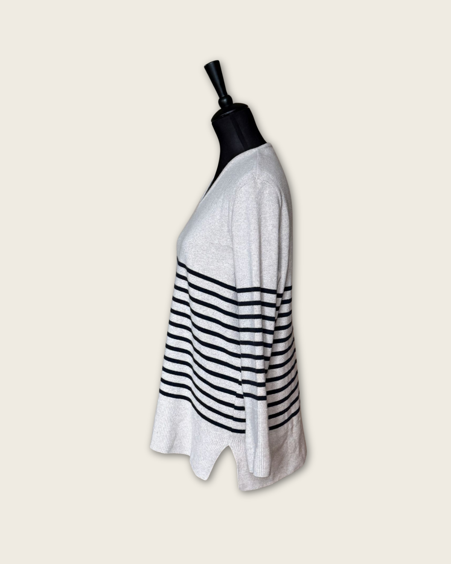 SAINT JAMES - PULL LAINE ET CACHEMIRE T.40