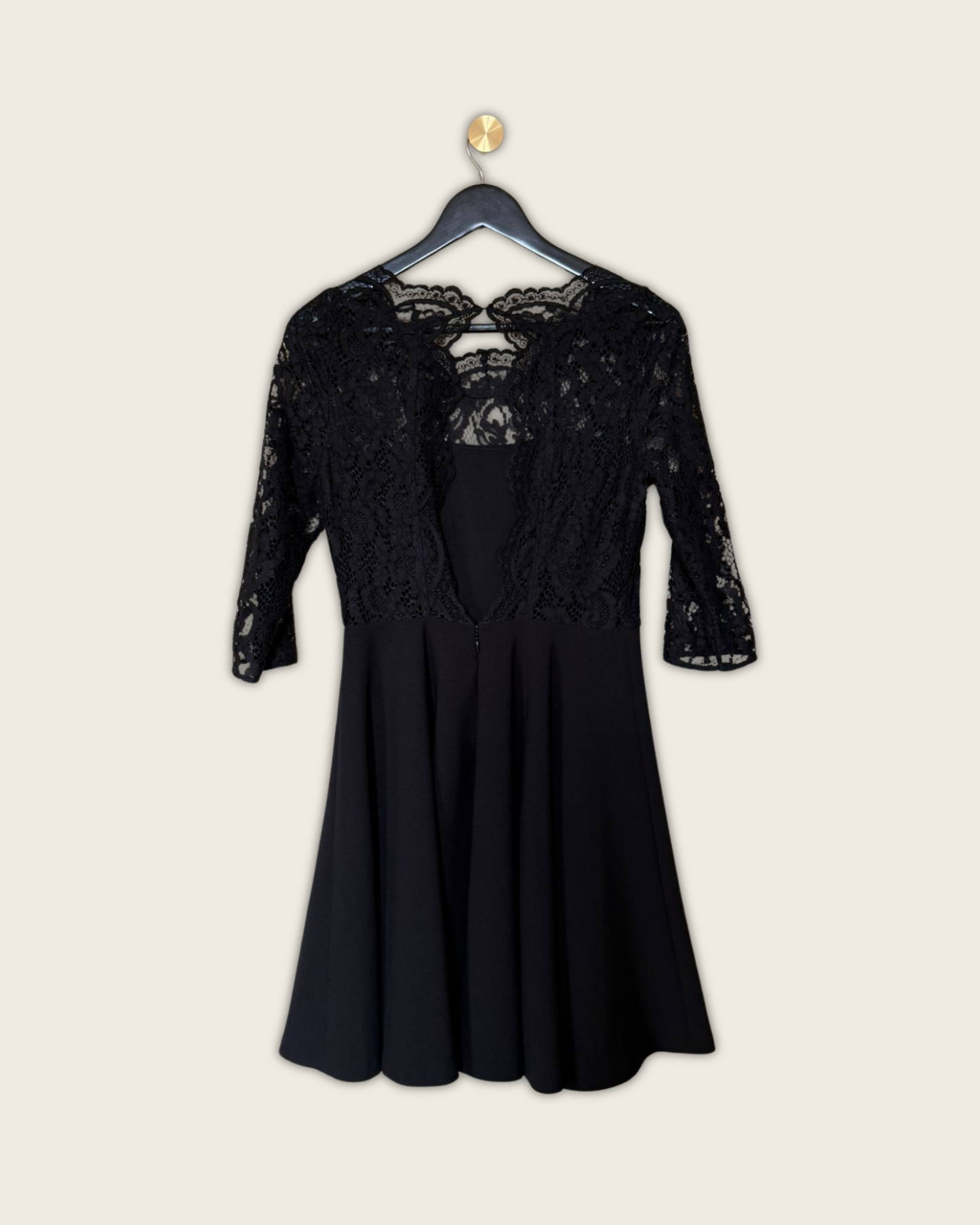 CLAUDIE PIERLOT - ROBE DENTELLE T.40