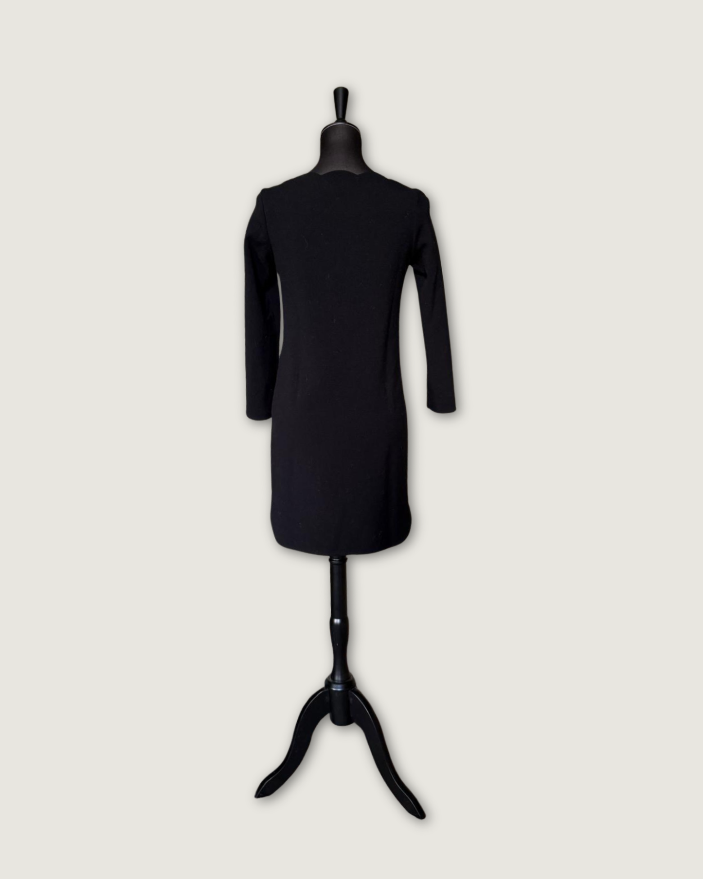 CLAUDIE PIERLOT - ROBE HIVER NOIRE T.36