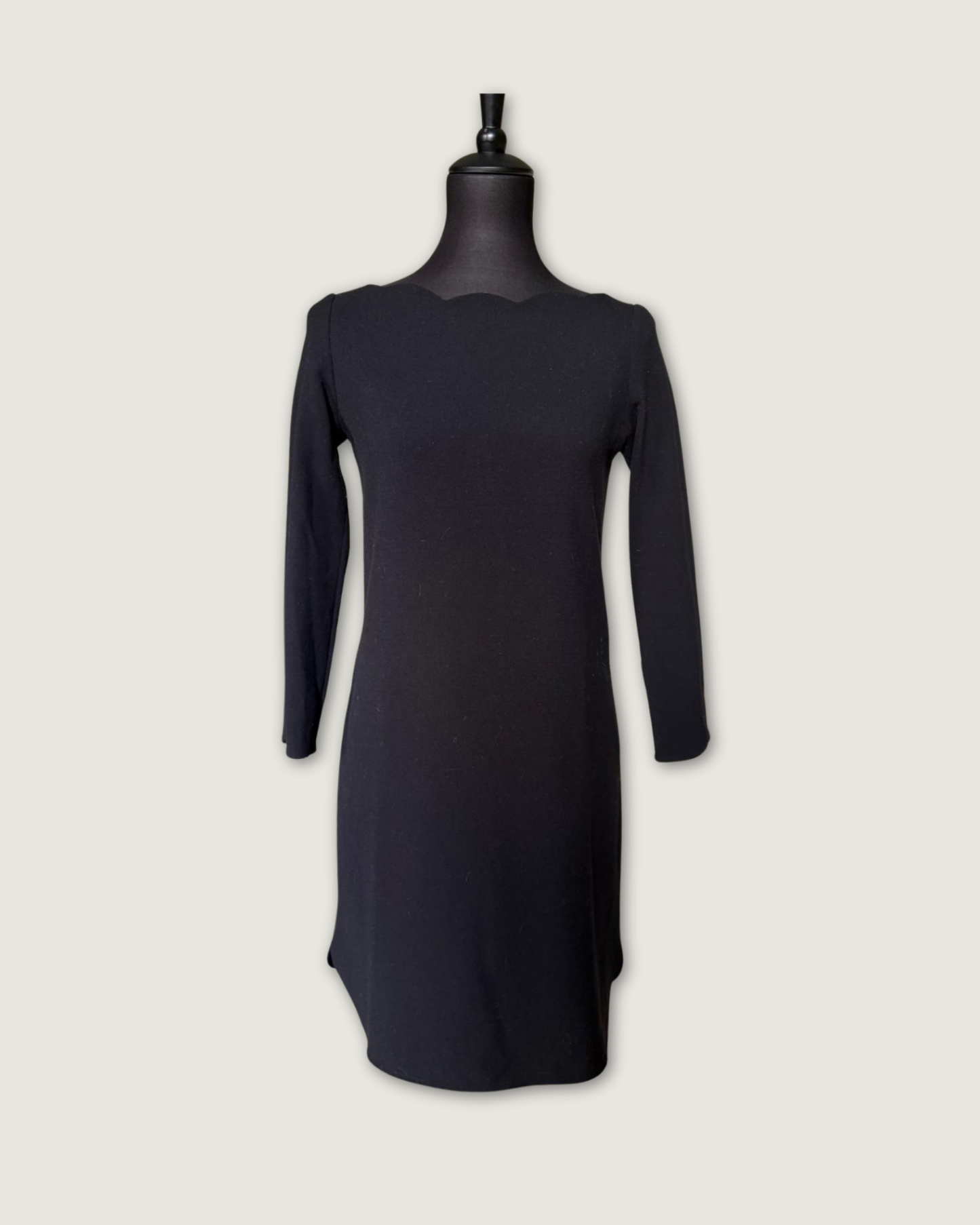CLAUDIE PIERLOT - ROBE HIVER NOIRE T.36