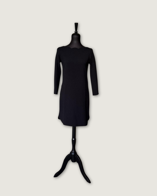 CLAUDIE PIERLOT - ROBE HIVER NOIRE T.36