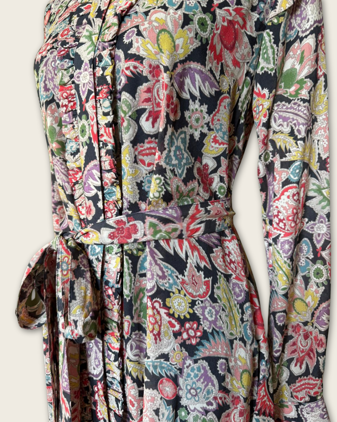 ESSENTIAL ANTWERP - ROBE FLUIDE avec ceinture T.36