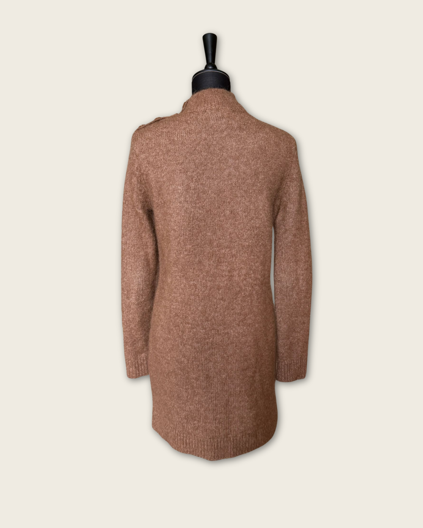SEZANE - ROBE PULL CAMEL T.S