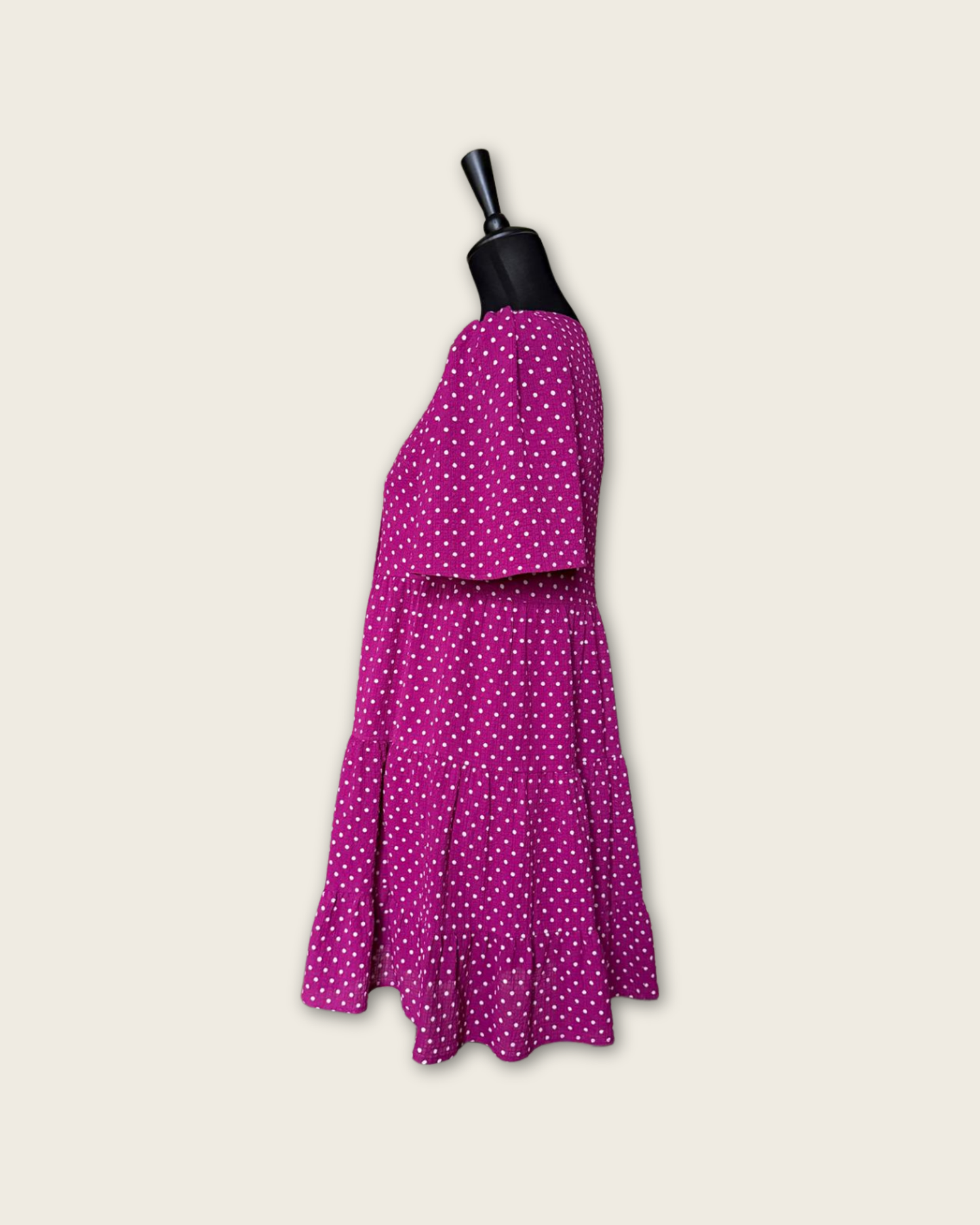 SEZANE - ROBE FLUIDE FUSCHIA T.36